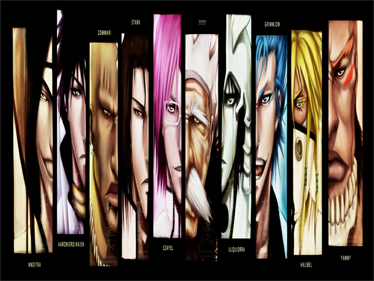 Bleach Espada characters HD Wallpaper
