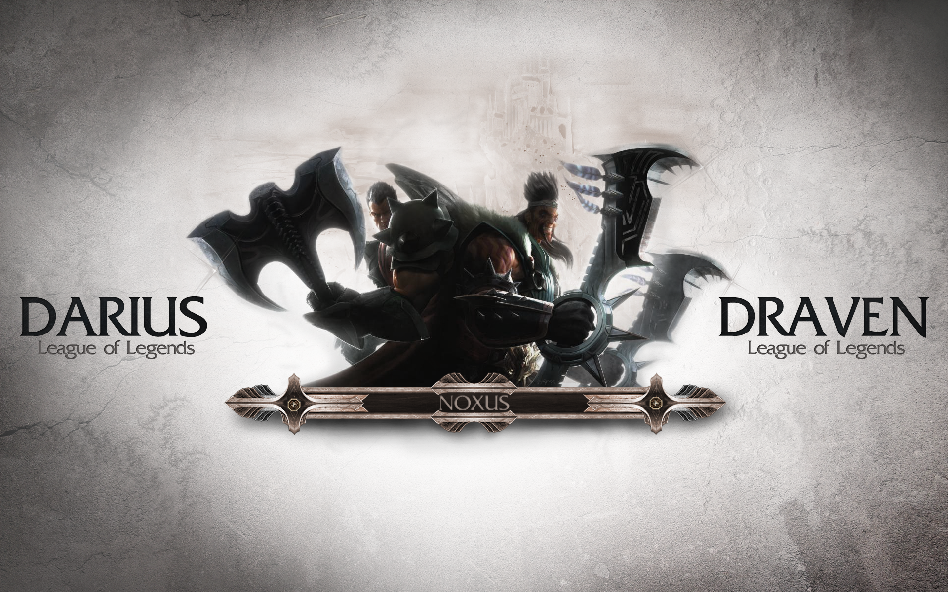 Darius and Draven from League of Legends HD Wallpaper