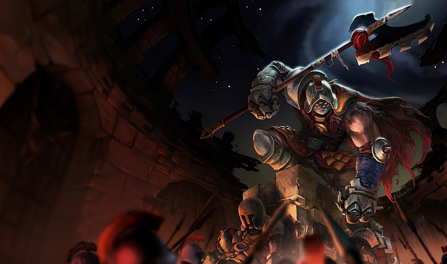 Jax from League of Legends HD Wallpaper