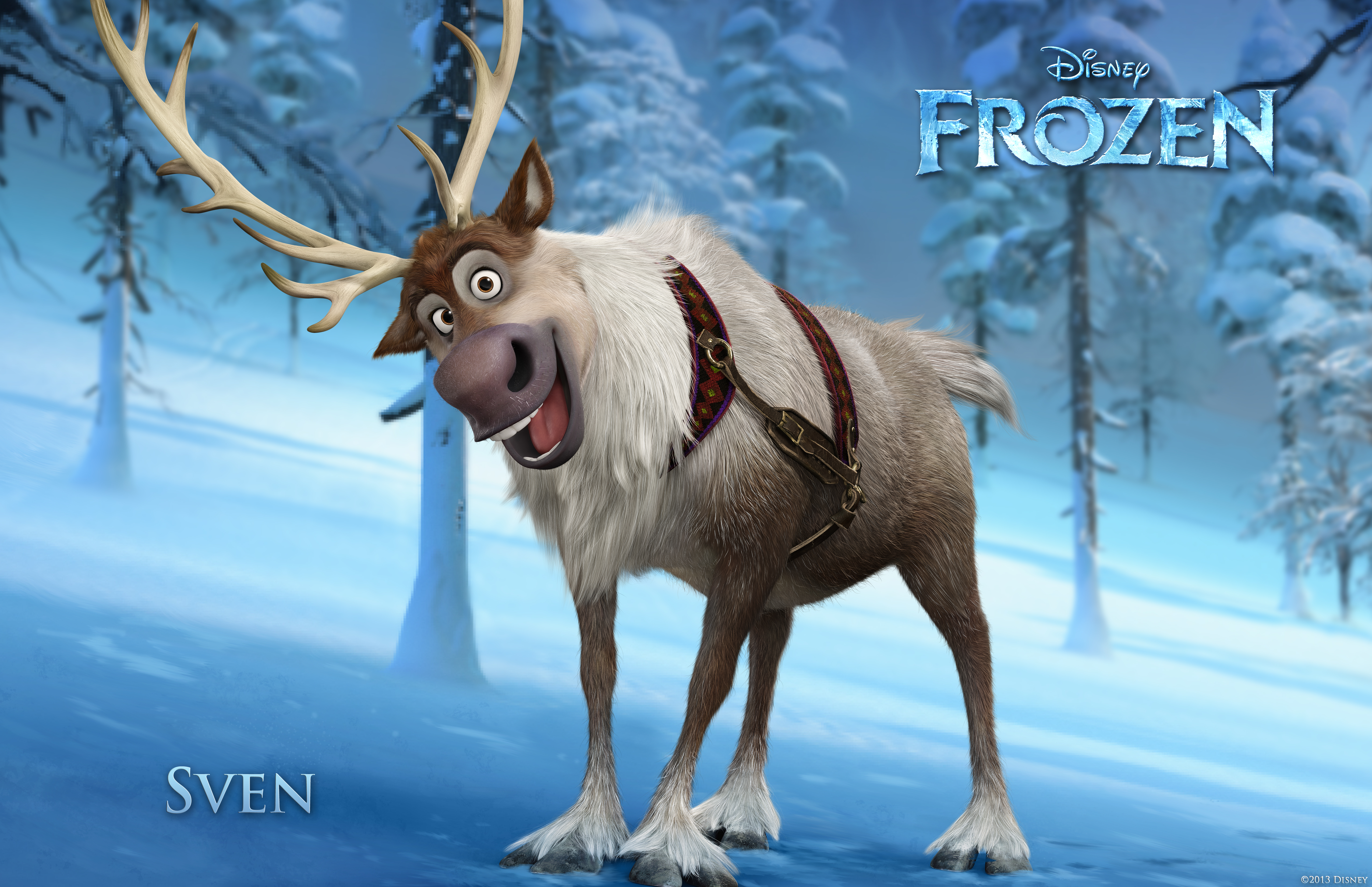 Sven from Disney's Frozen HD Wallpaper
