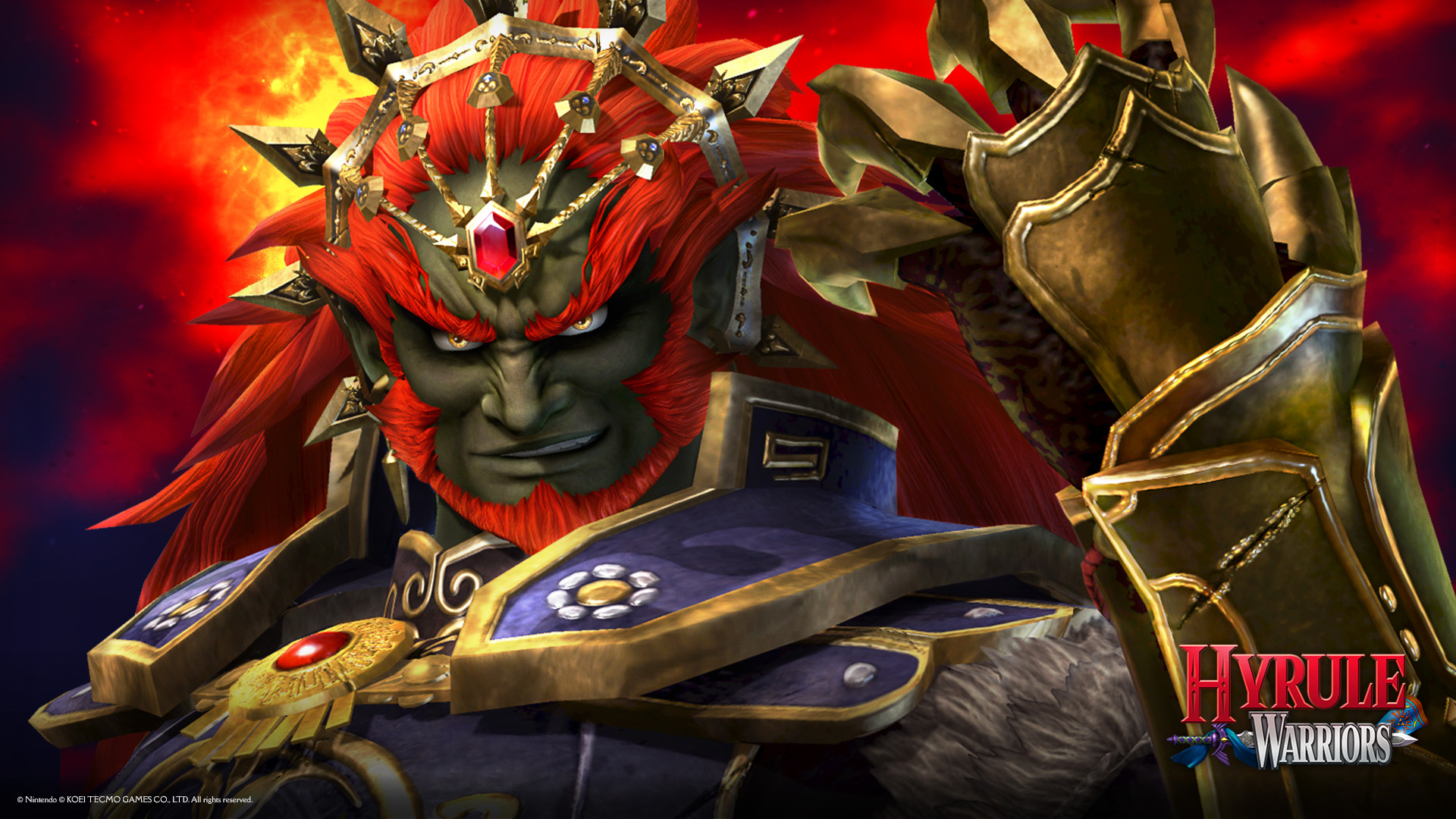 Ganondorf from Hyrule Warriors HD Wallpaper