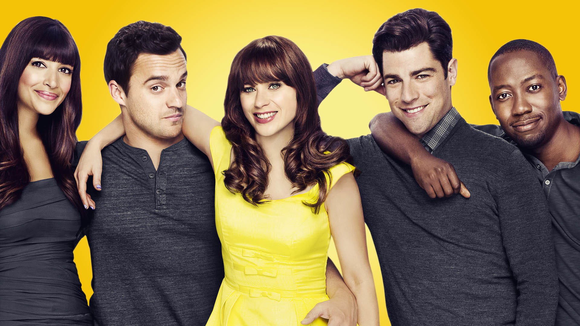New Girl Cast HD Wallpaper