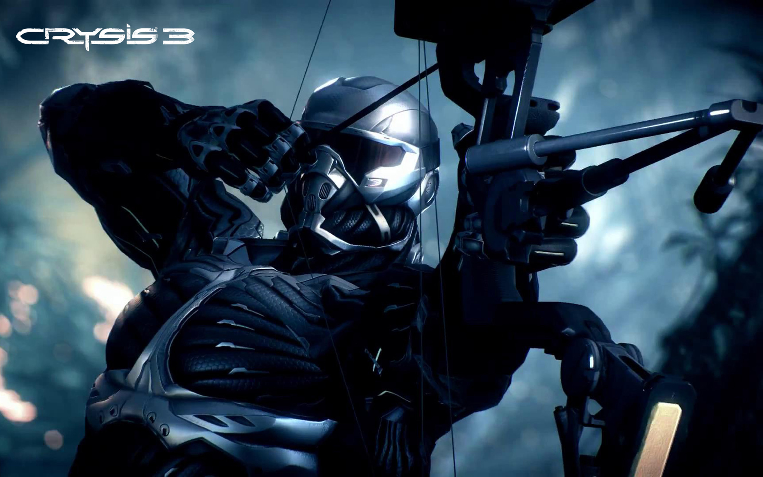 Crysis 3 Prophet with Bow HD Wallpaper