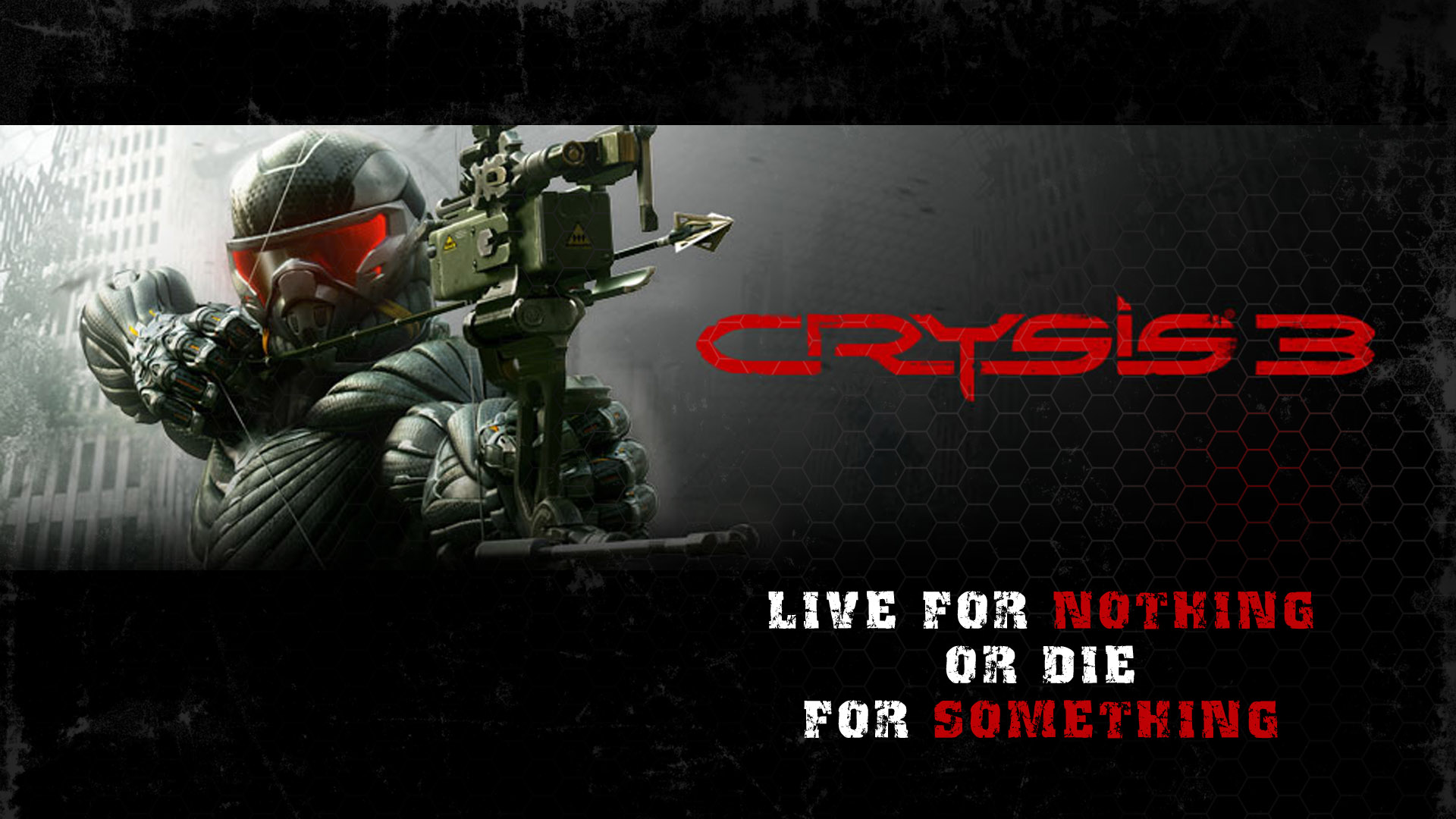 Crysis 3 Prophet with Bow HD Wallpaper