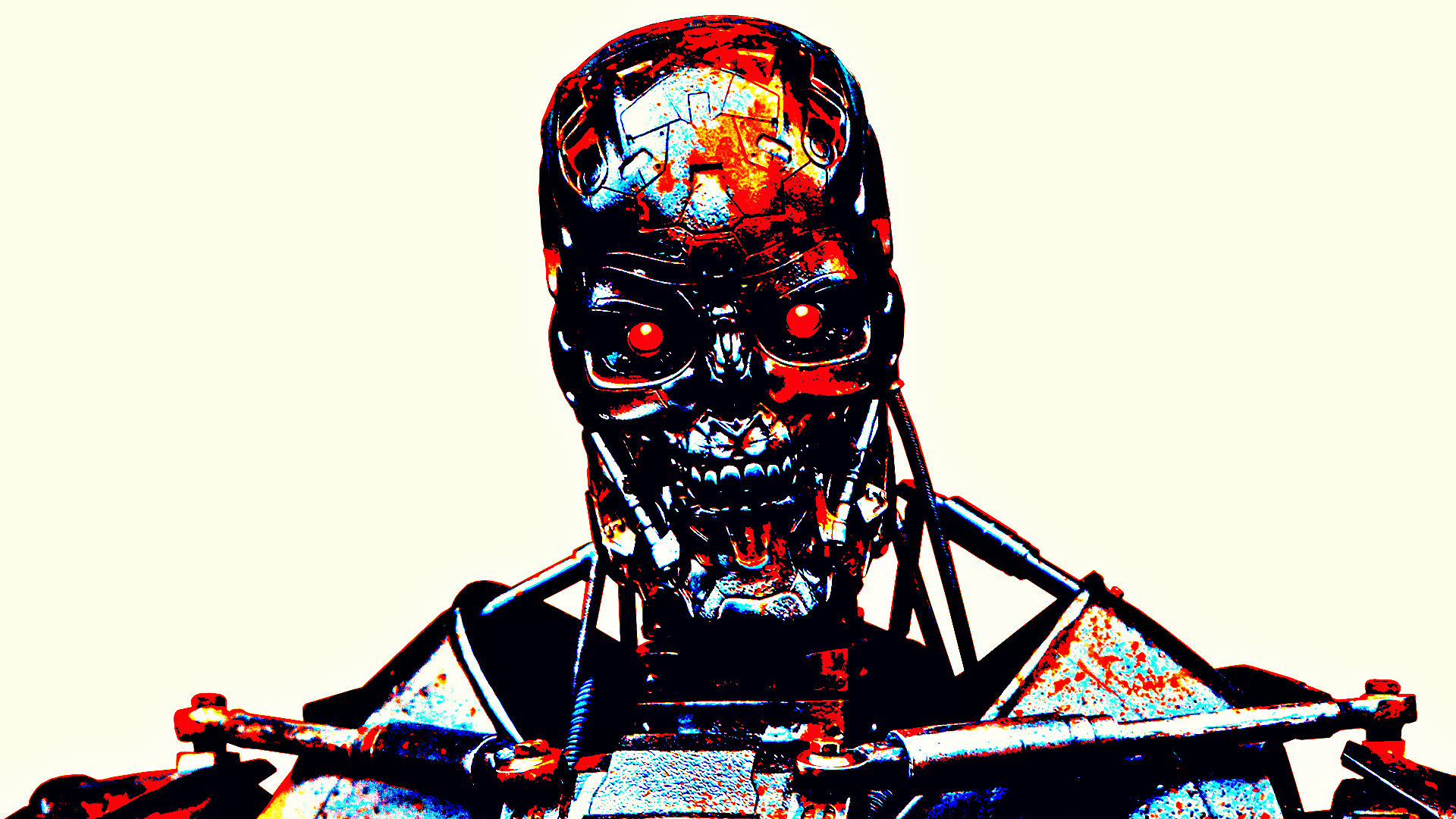 Terminator T-800 Endoskeleton HD Wallpaper