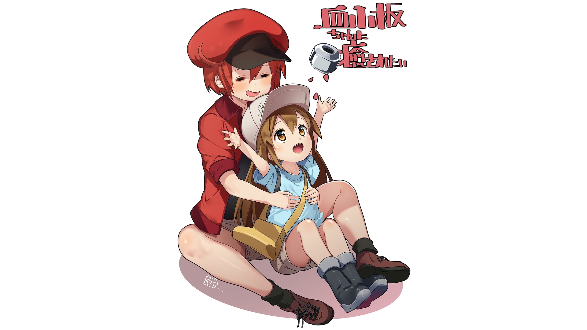 Platelet from Cells at Work! with a child HD Wallpaper