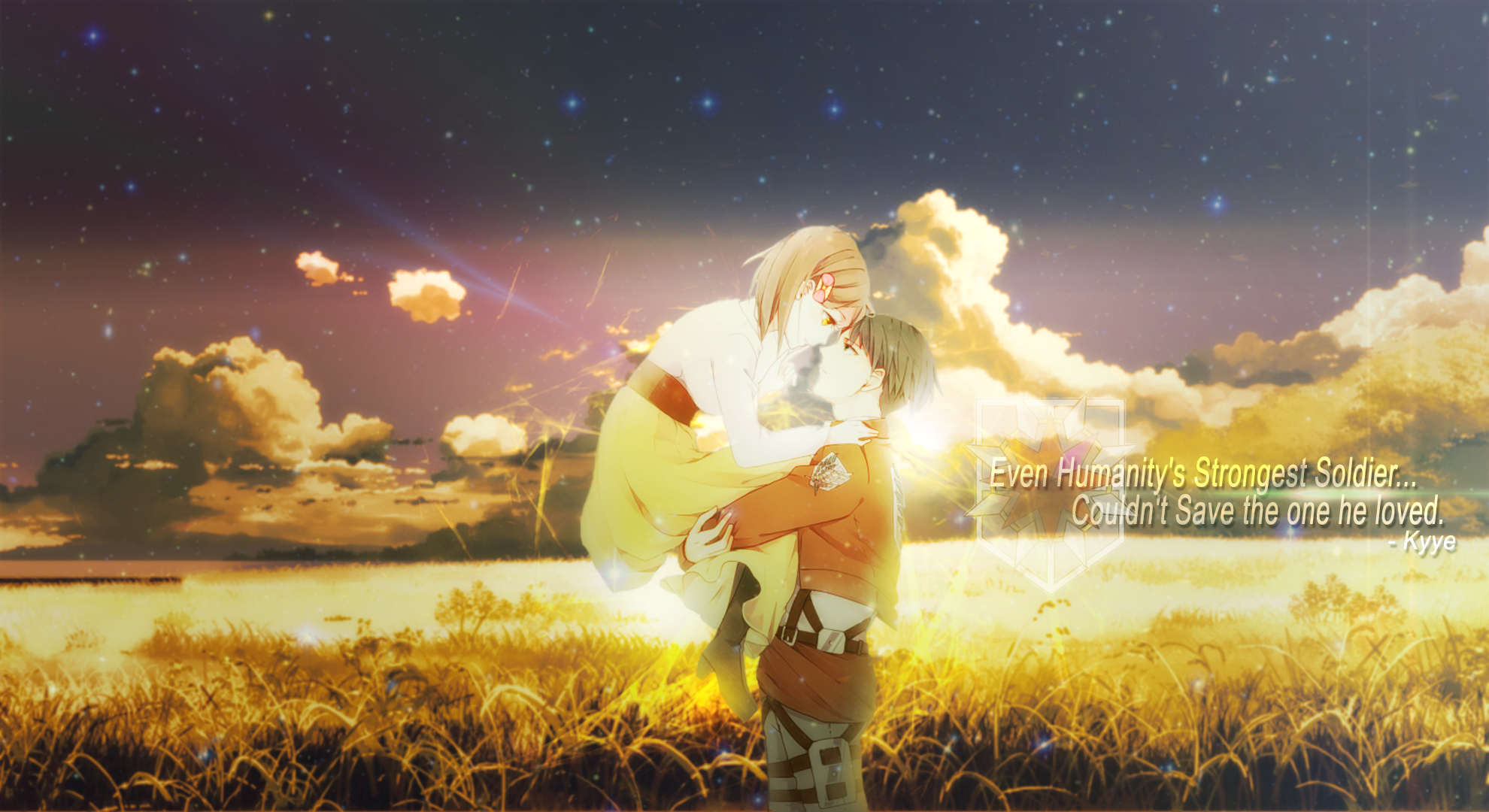 Petra Ral and Levi Ackerman from Attack on Titan HD Wallpaper