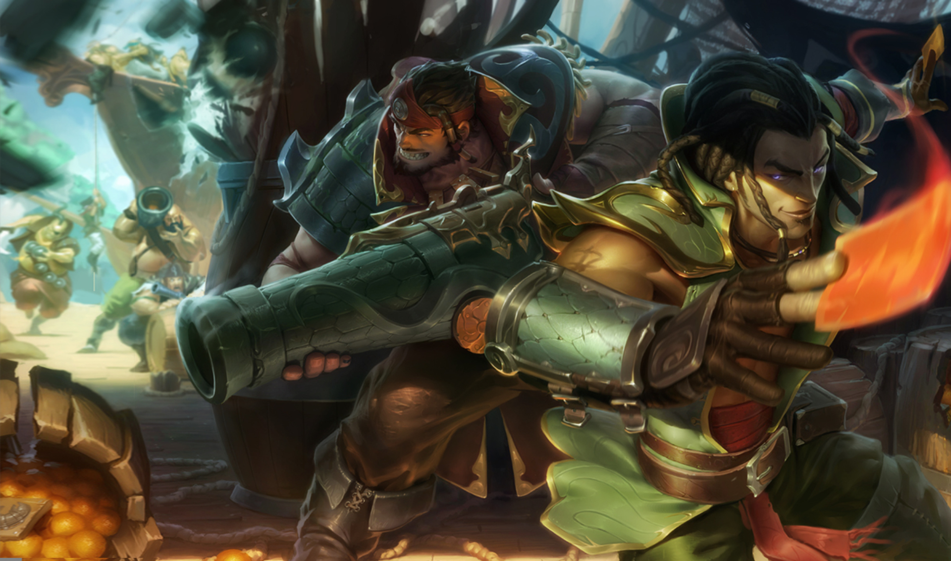 Twisted Fate from League of Legends HD Wallpaper