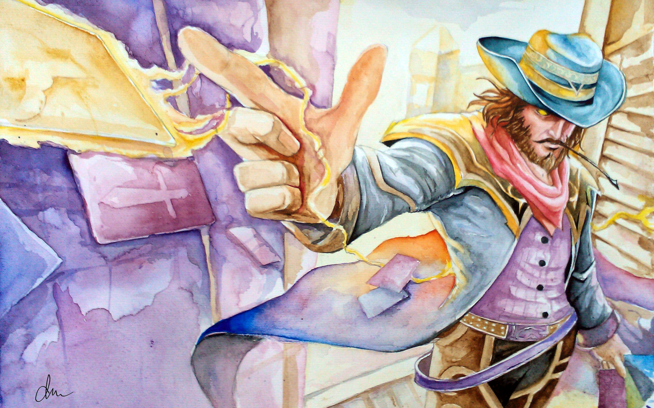 Twisted Fate from League of Legends HD Wallpaper