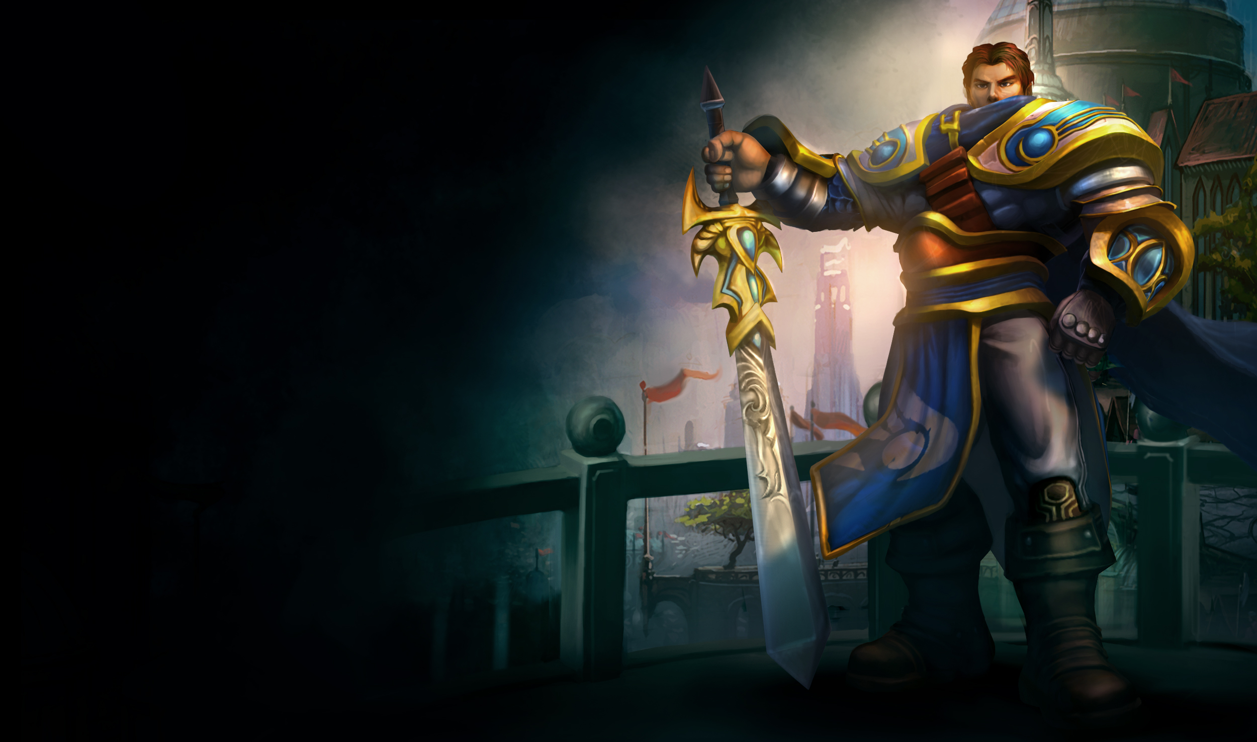 Garen from League of Legends HD Wallpaper