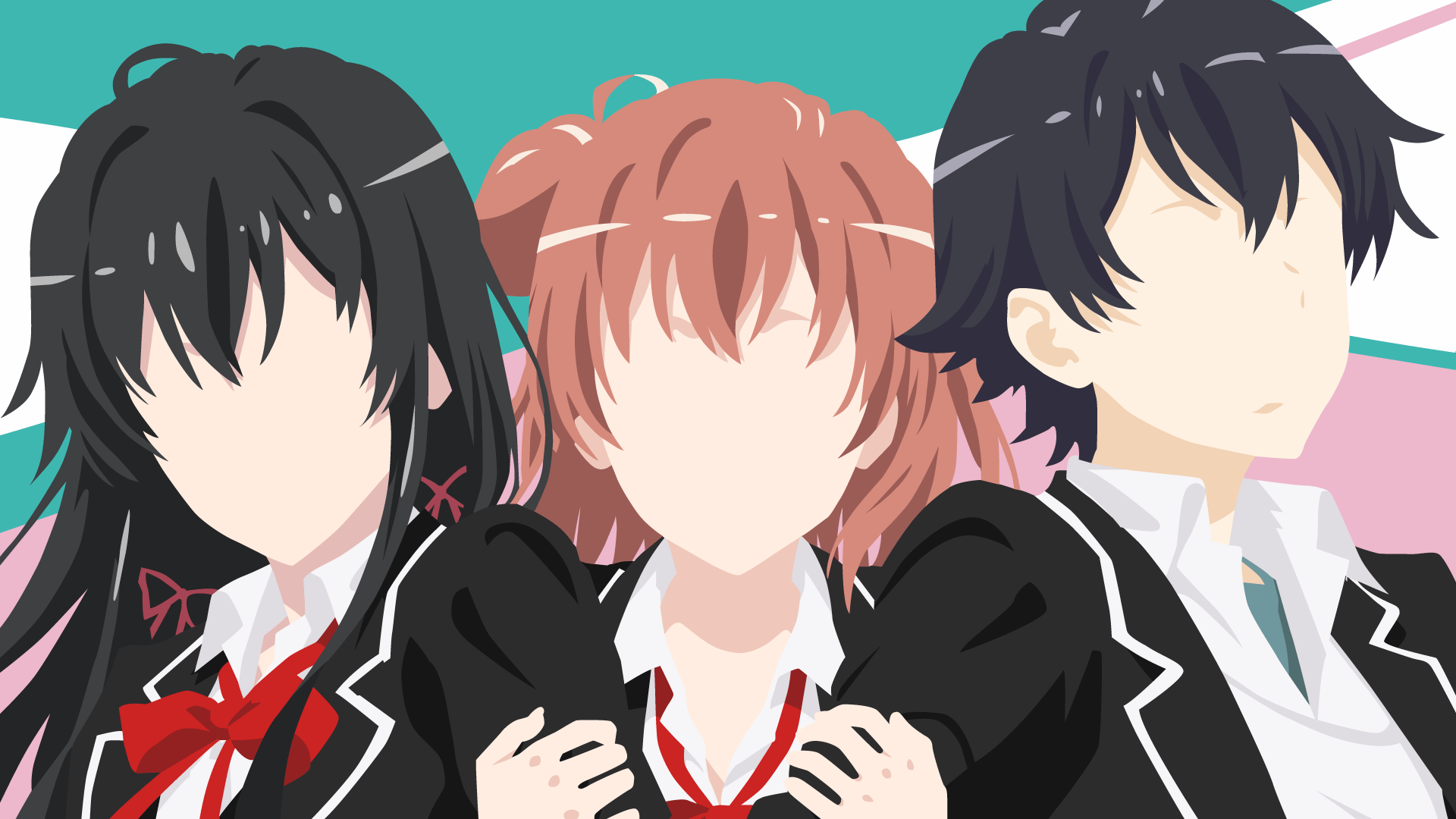 My Teen Romantic Comedy SNAFU Characters HD Wallpaper