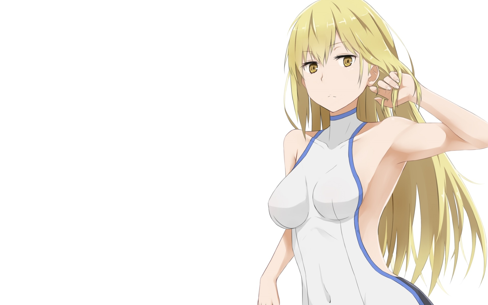 Aiz Wallenstein from DanMachi HD Wallpaper