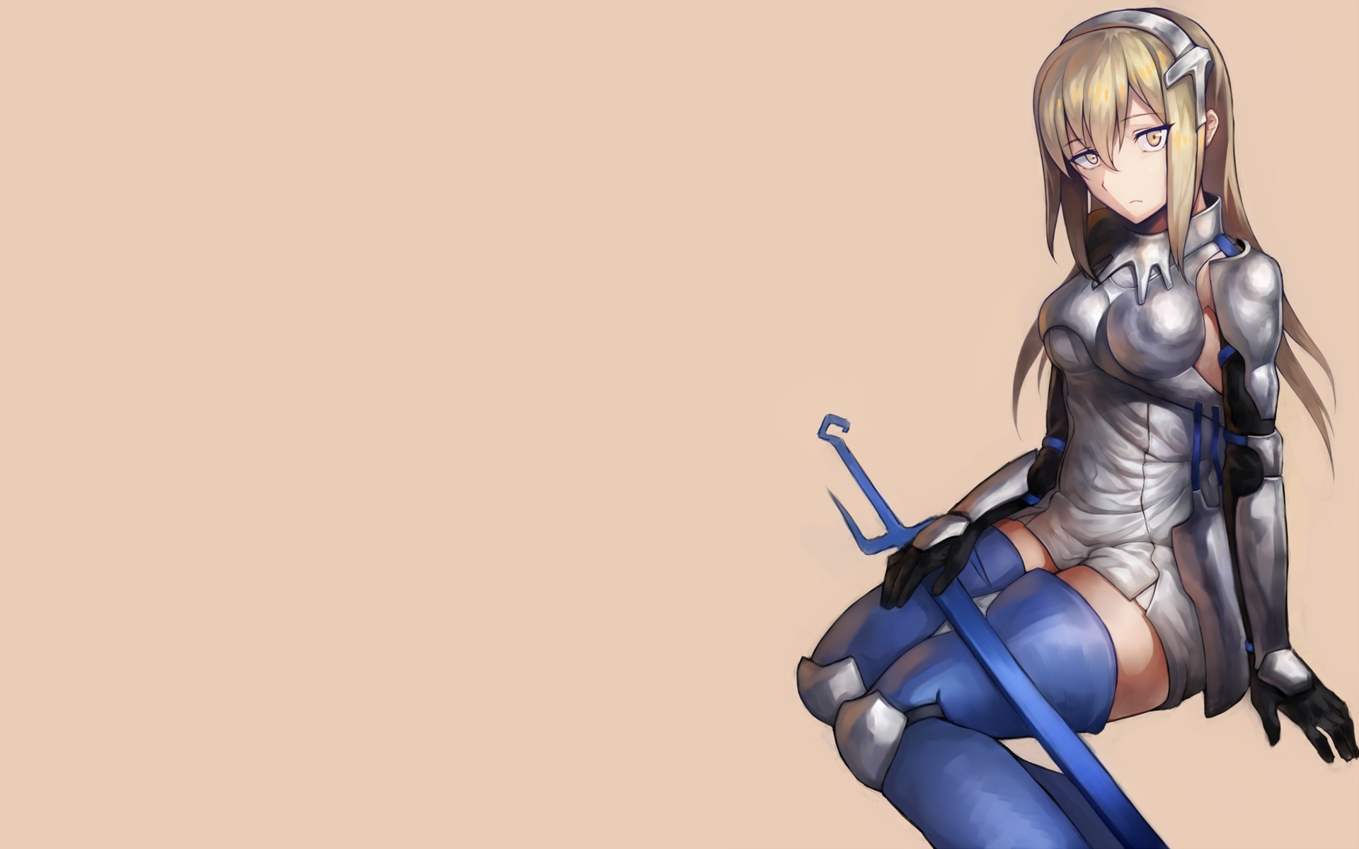 Aiz Wallenstein from DanMachi HD Wallpaper