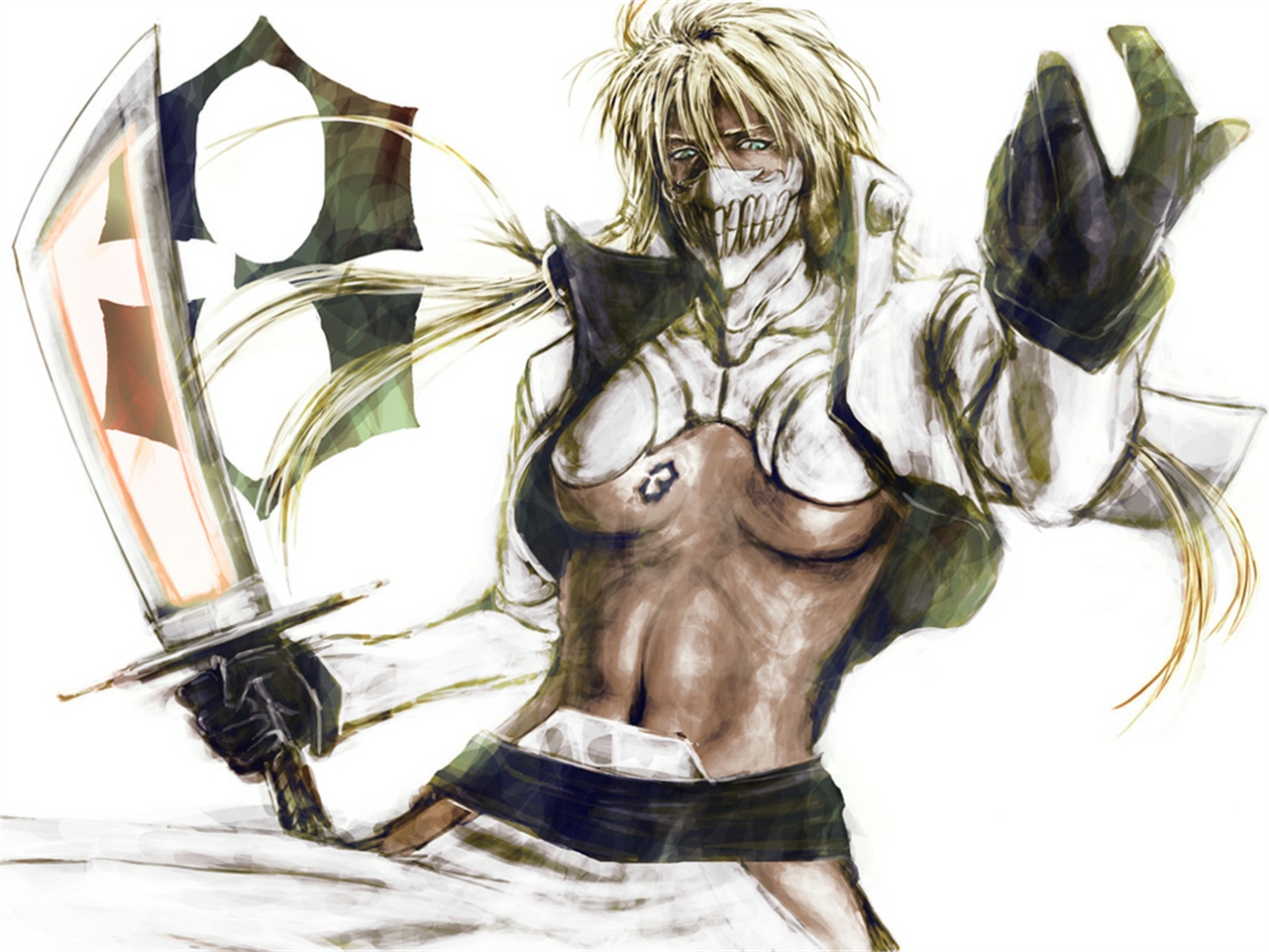 Tier Halibel from Bleach HD Wallpaper