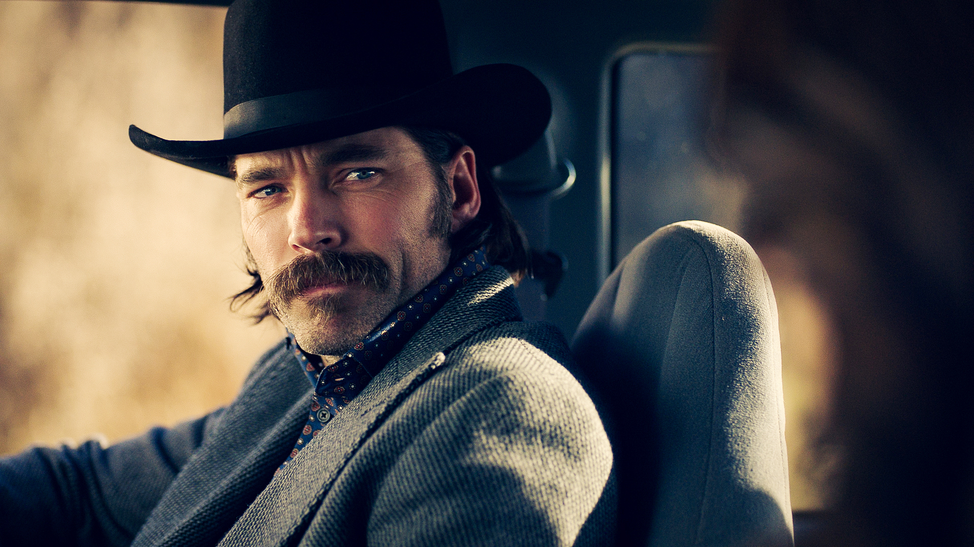 Wynonna Earp character in a car HD Wallpaper