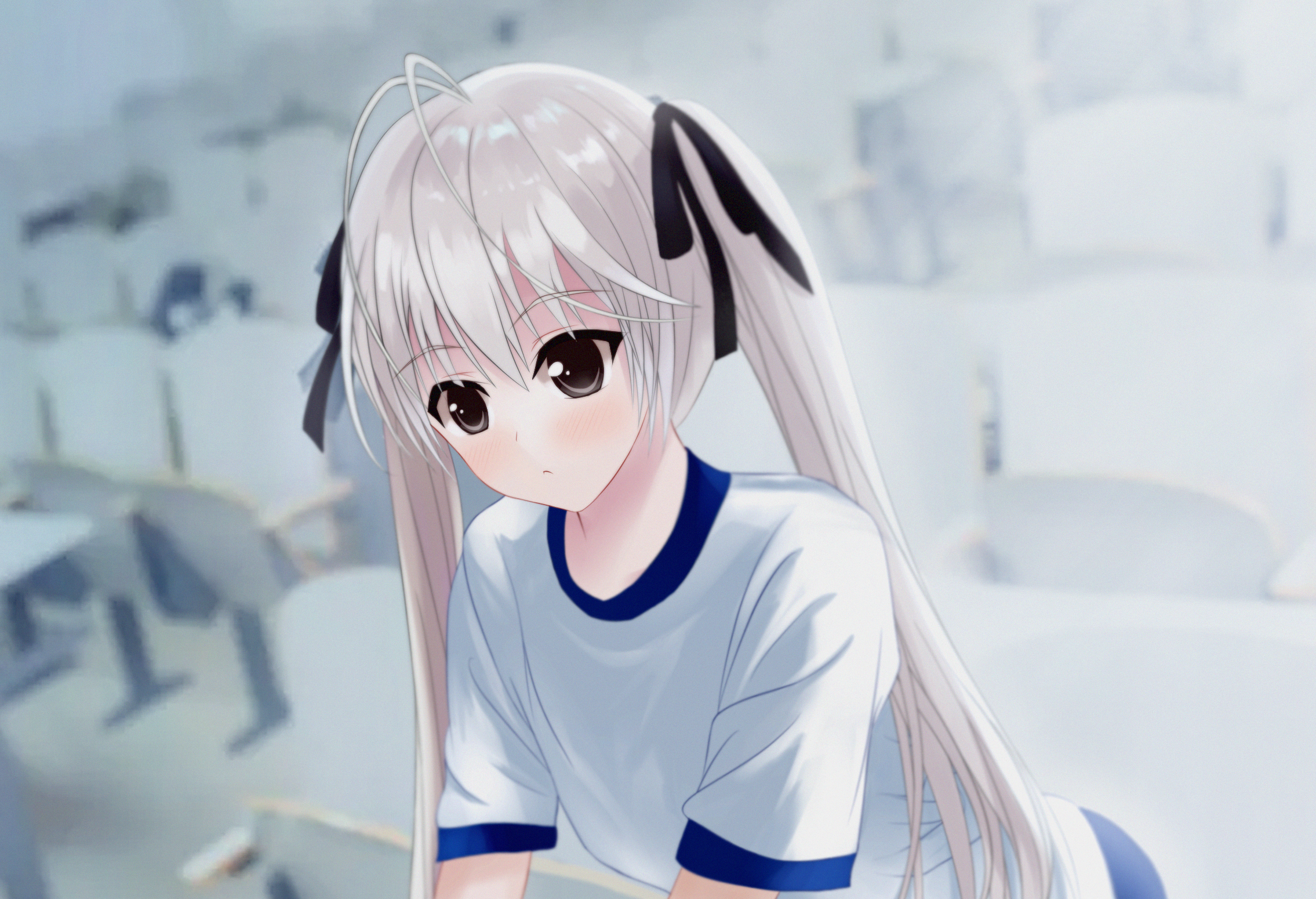 Sora Kasugano in gym clothes HD Wallpaper