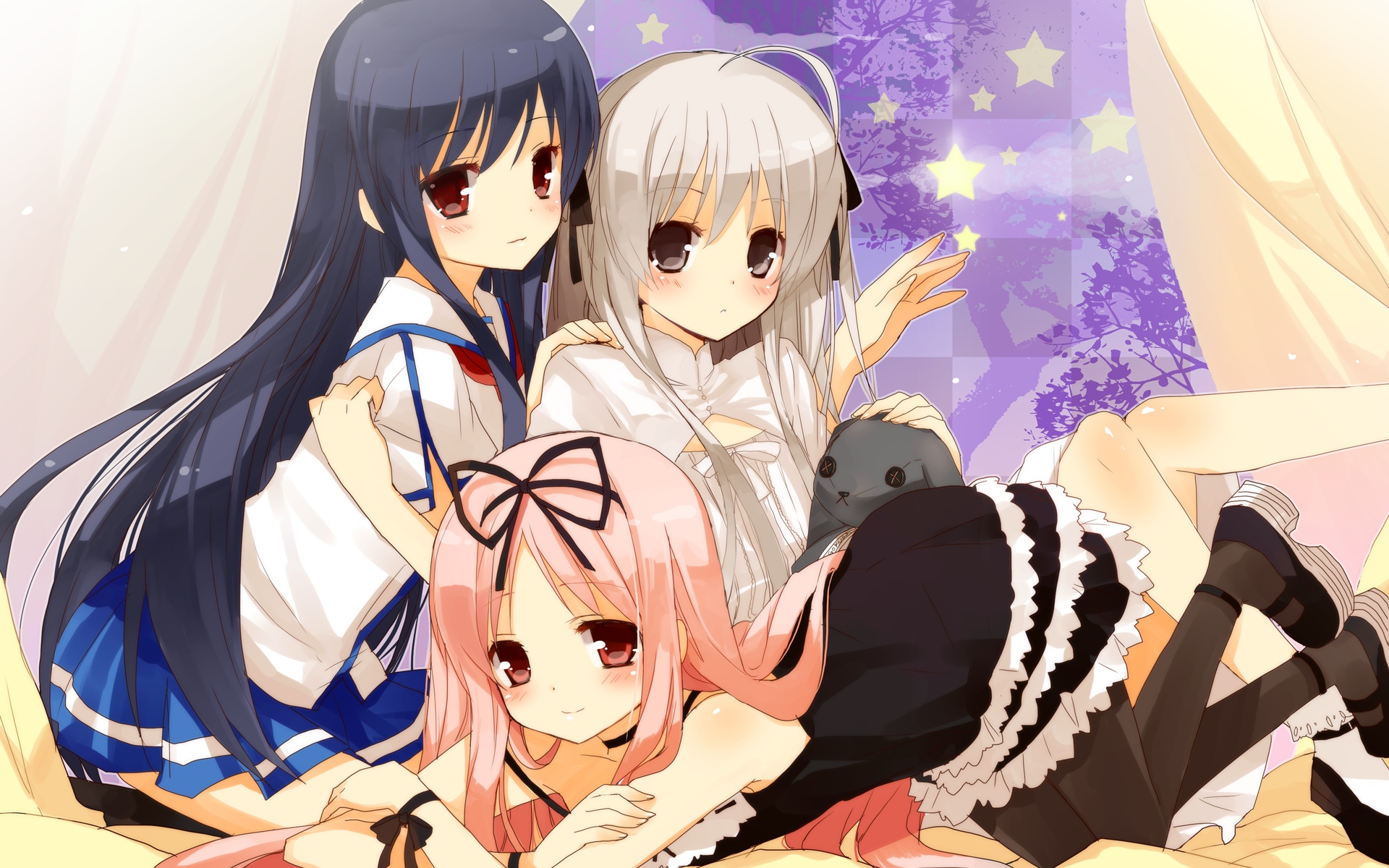 Sora Kasugano and friends HD Wallpaper