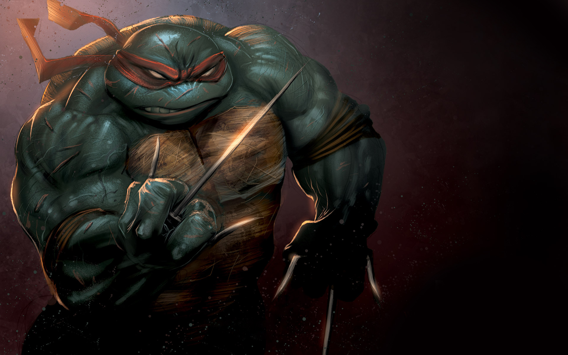 Raphael from Teenage Mutant Ninja Turtles HD Wallpaper
