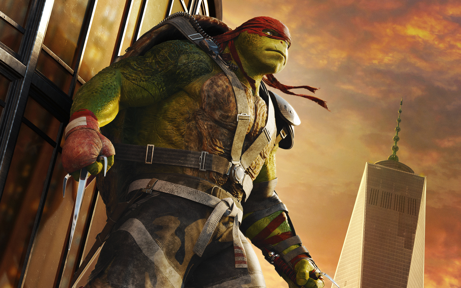 Raphael from Teenage Mutant Ninja Turtles HD Wallpaper