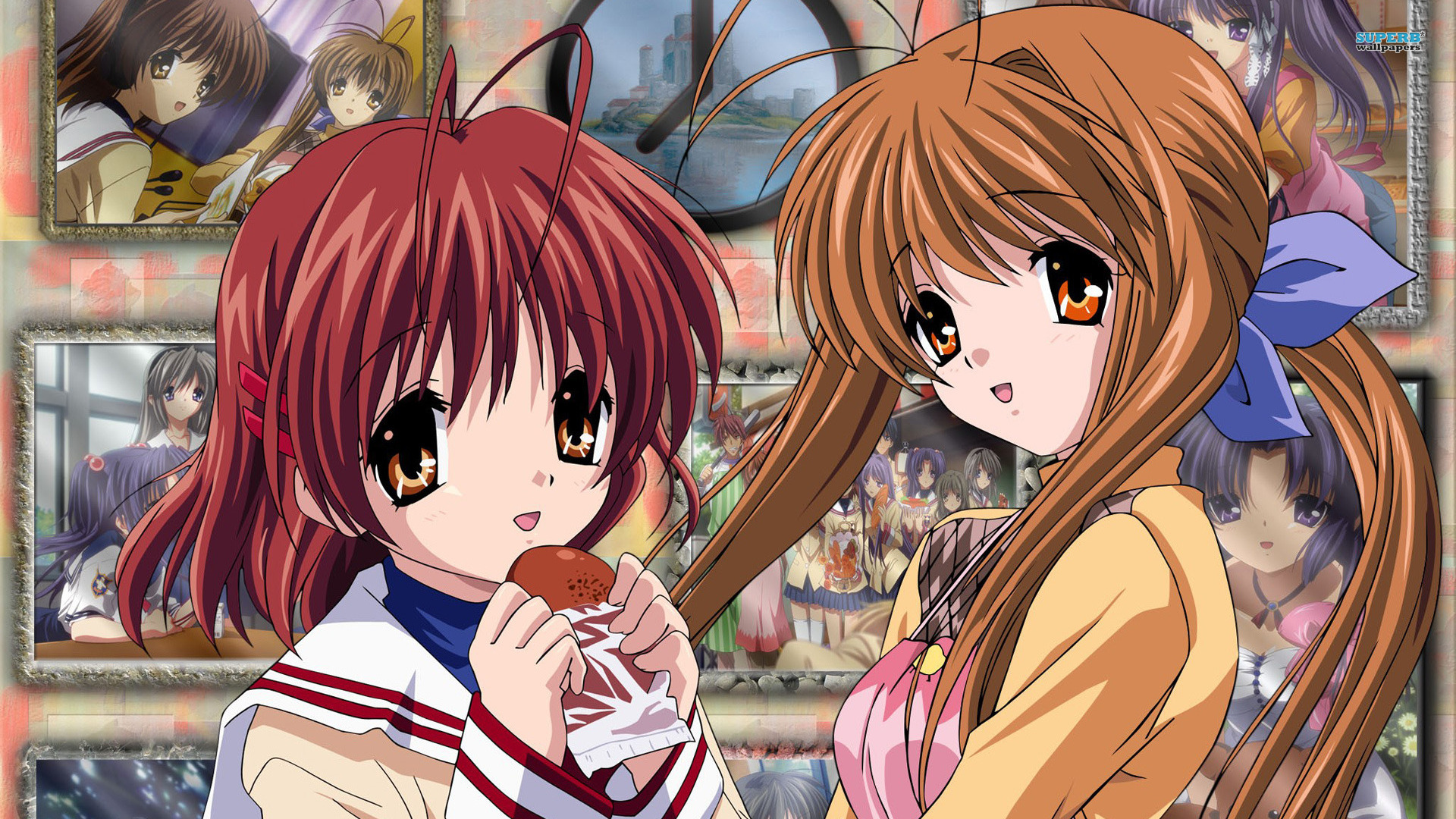 Sanae Furukawa from Clannad HD Wallpaper