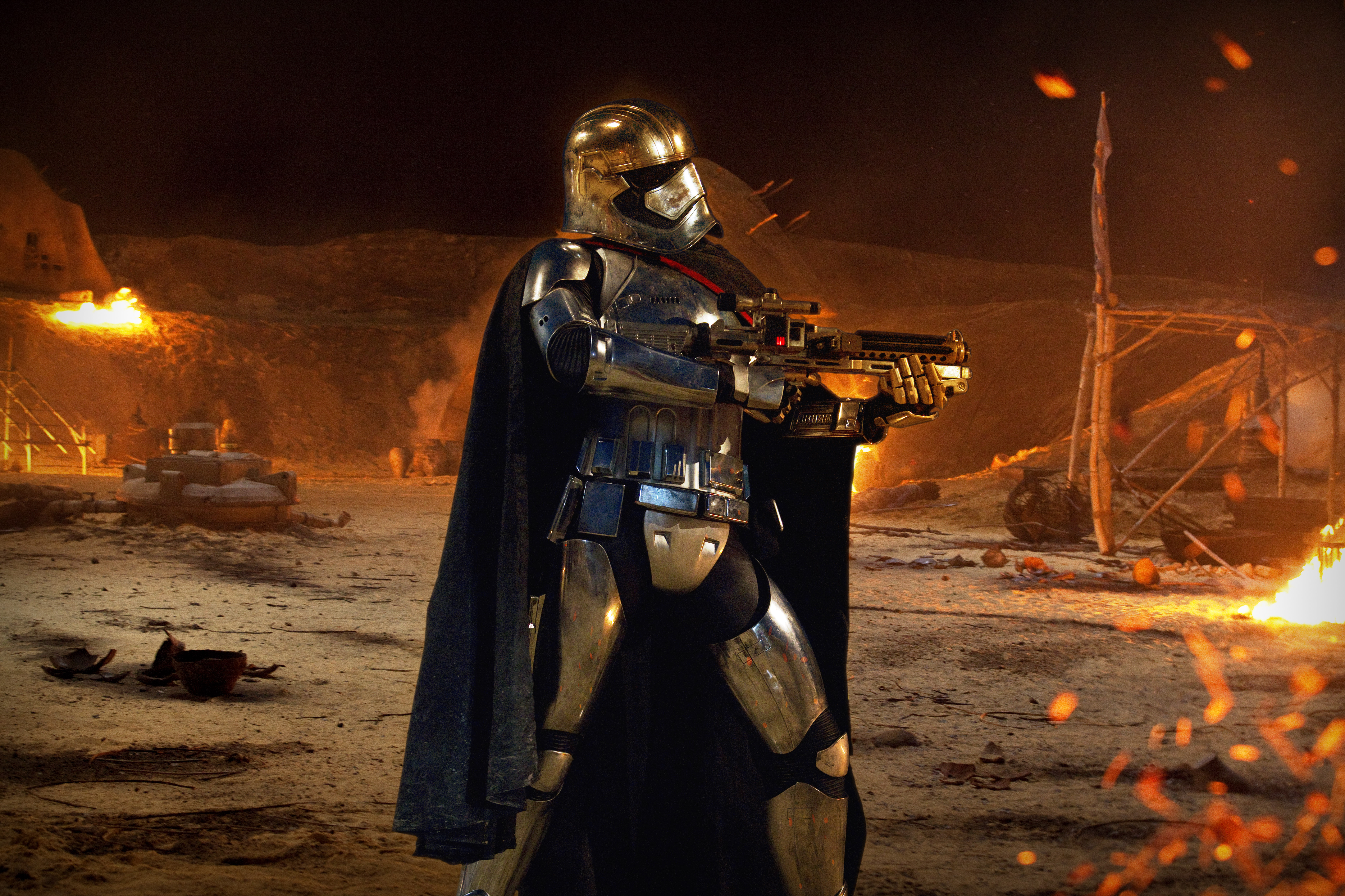 Captain Phasma from Star Wars HD Wallpaper