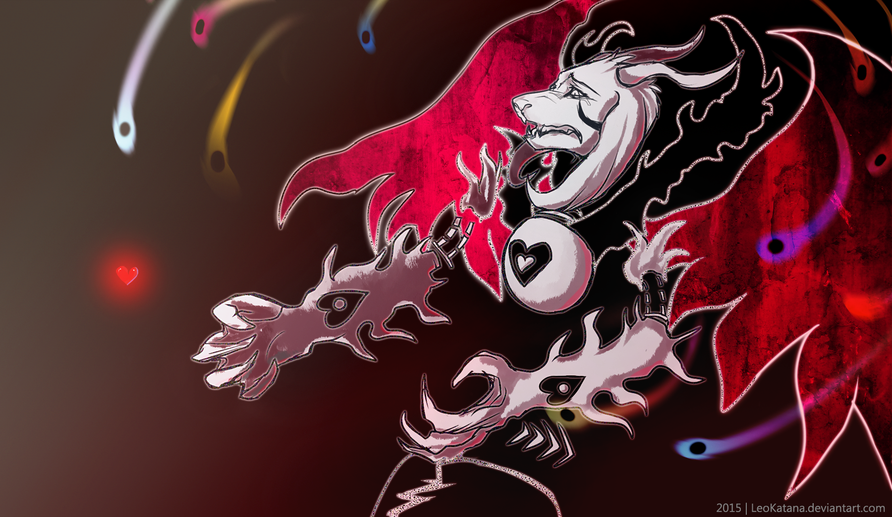 Asriel Dreemurr from Undertale HD Wallpaper