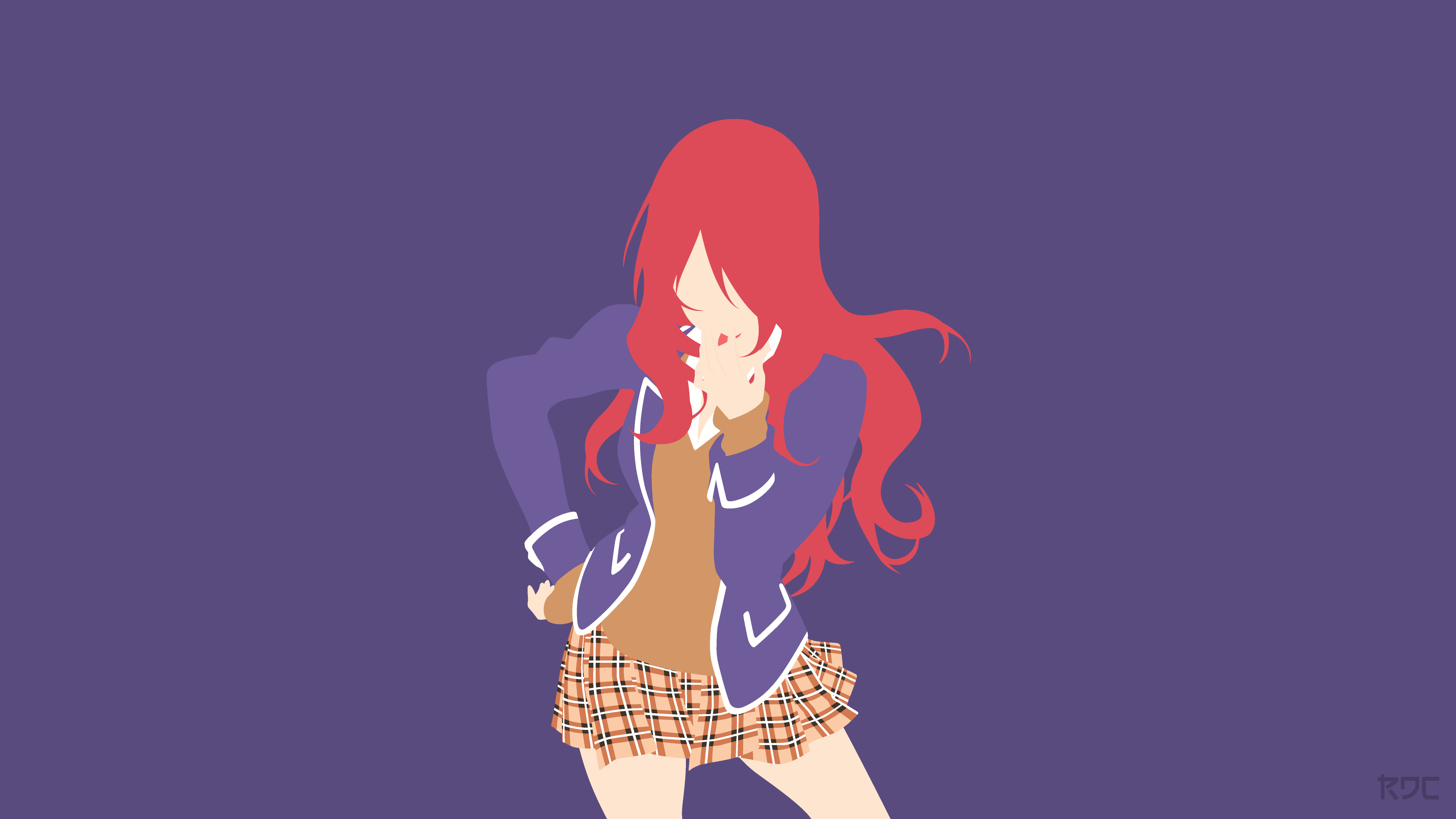Rindō Kobayashi from Food Wars! 4K HD Wallpaper