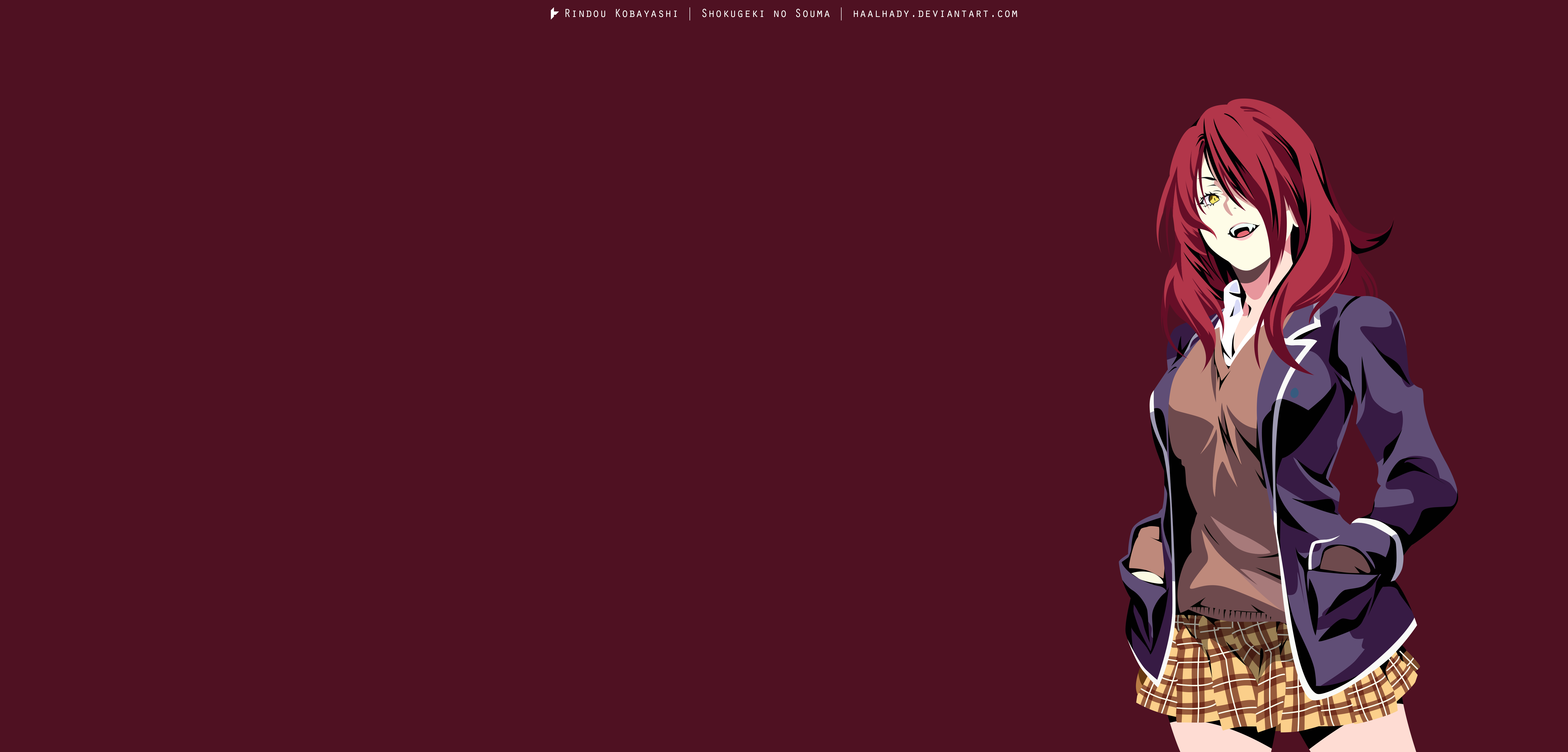 Rindō Kobayashi from Shokugeki no Soma HD Wallpaper