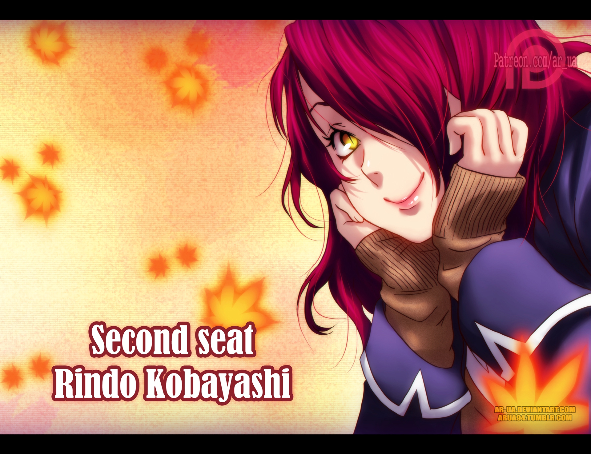 Second seat Rindo Kobayashi HD Wallpaper