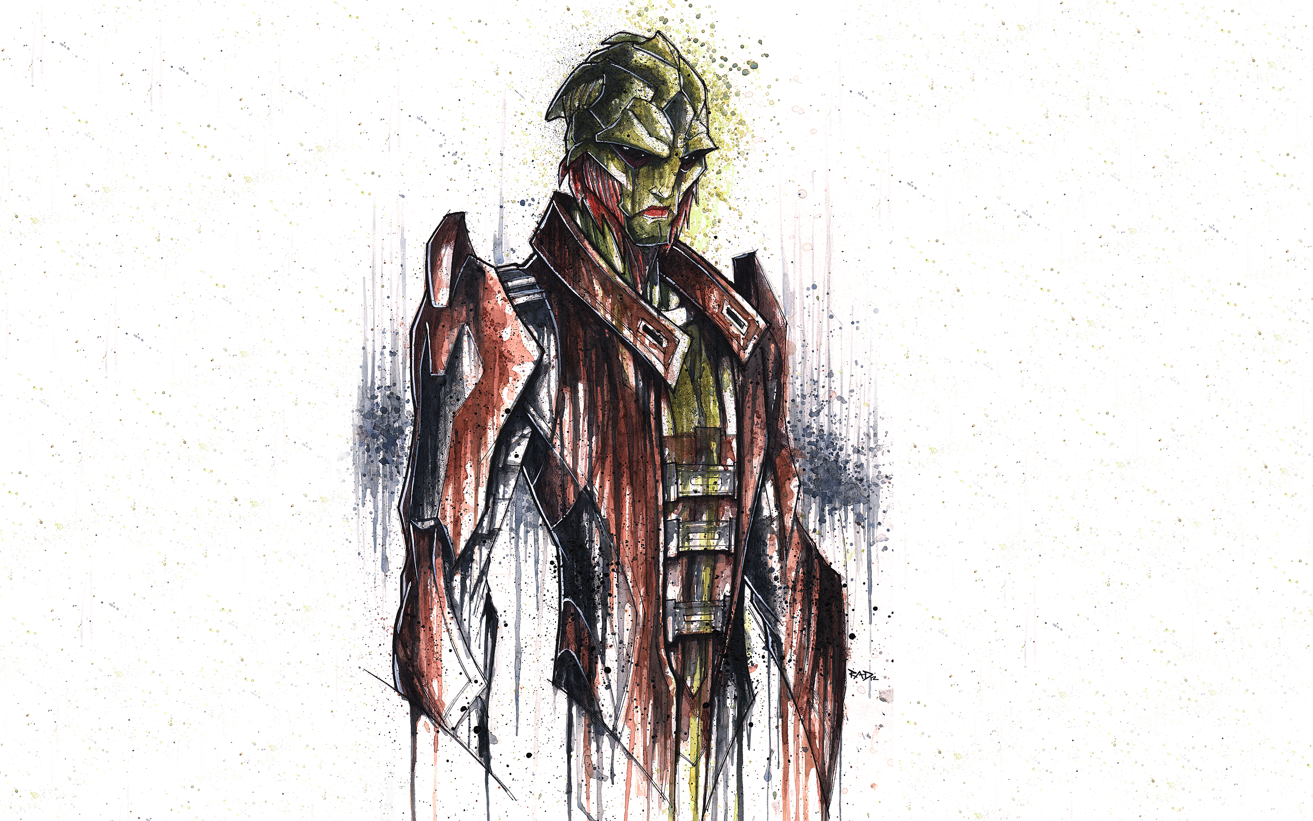 Thane Krios from Mass Effect HD Wallpaper