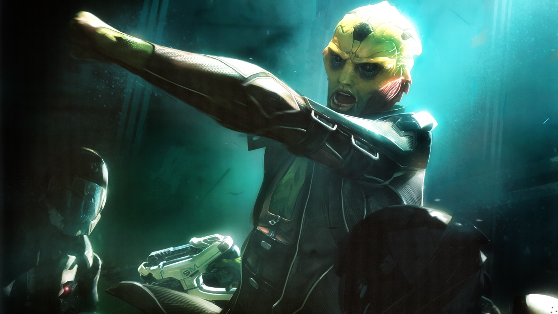 Thane Krios from Mass Effect HD Wallpaper
