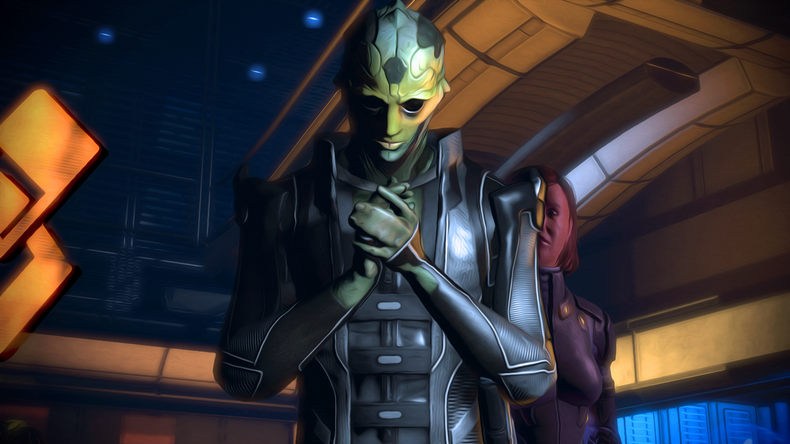 Thane Krios from Mass Effect HD Wallpaper