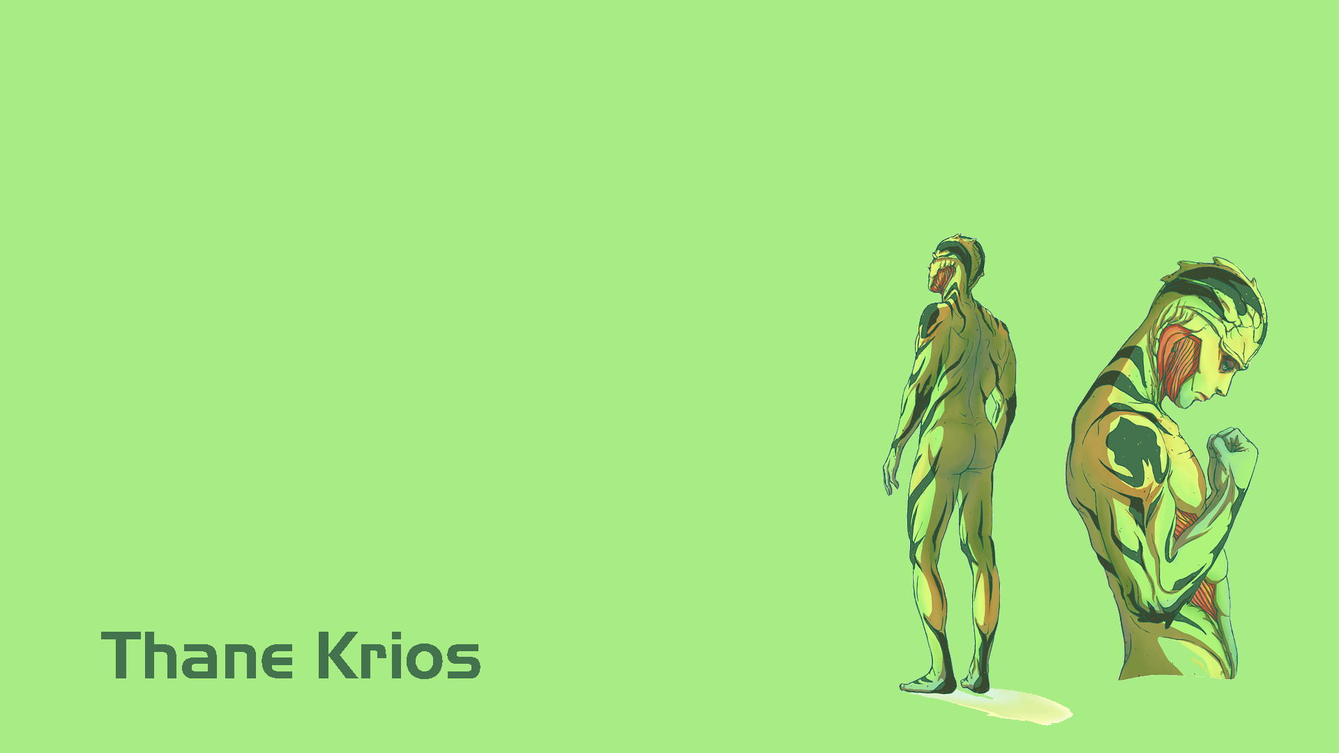 Thane Krios from Mass Effect HD Wallpaper