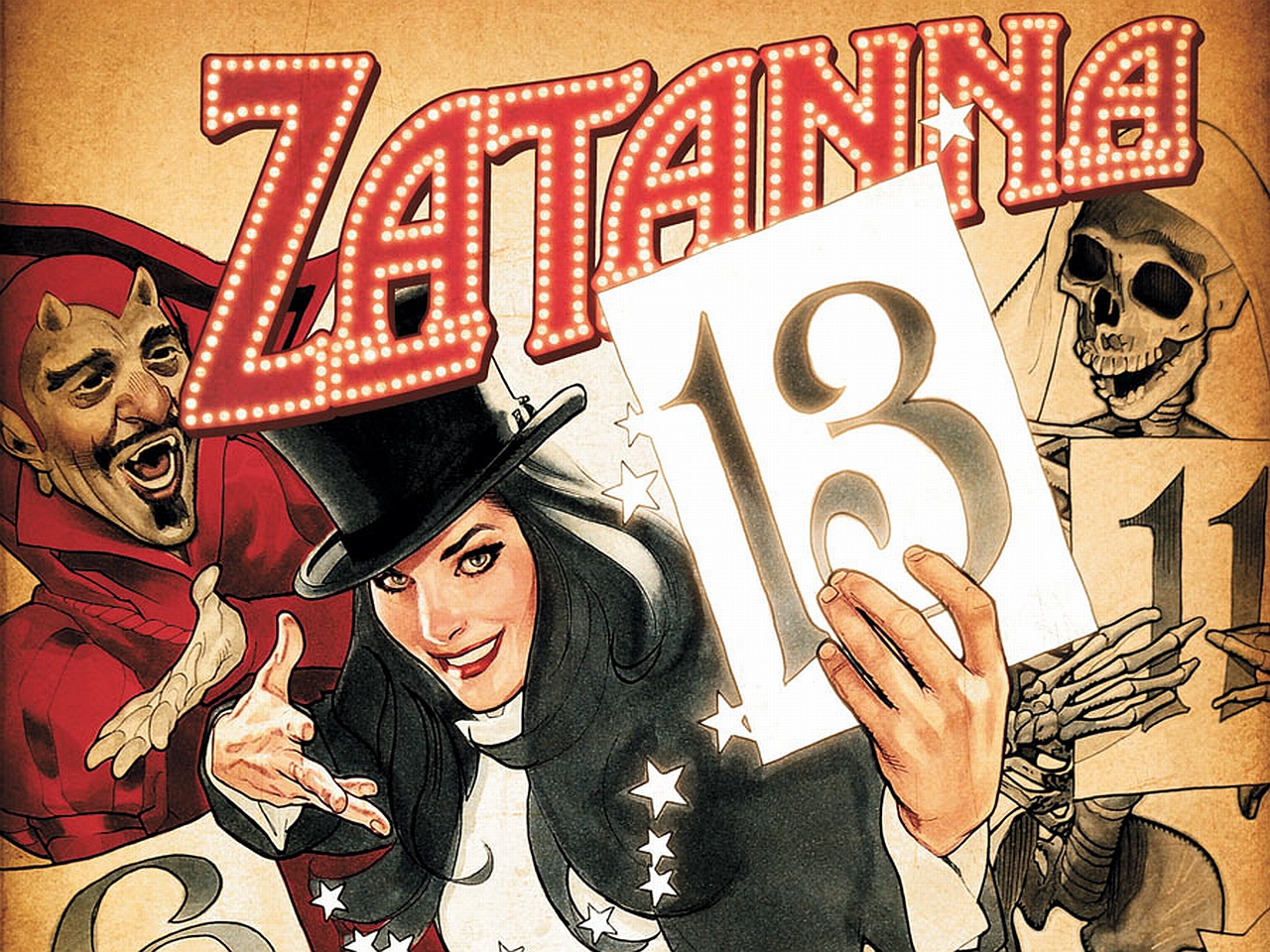 Zatanna and the Devil HD Wallpaper