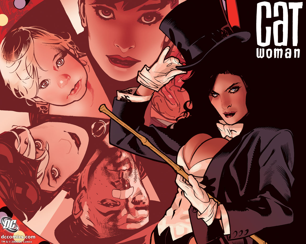 Catwoman Zatanna and other characters HD Wallpaper