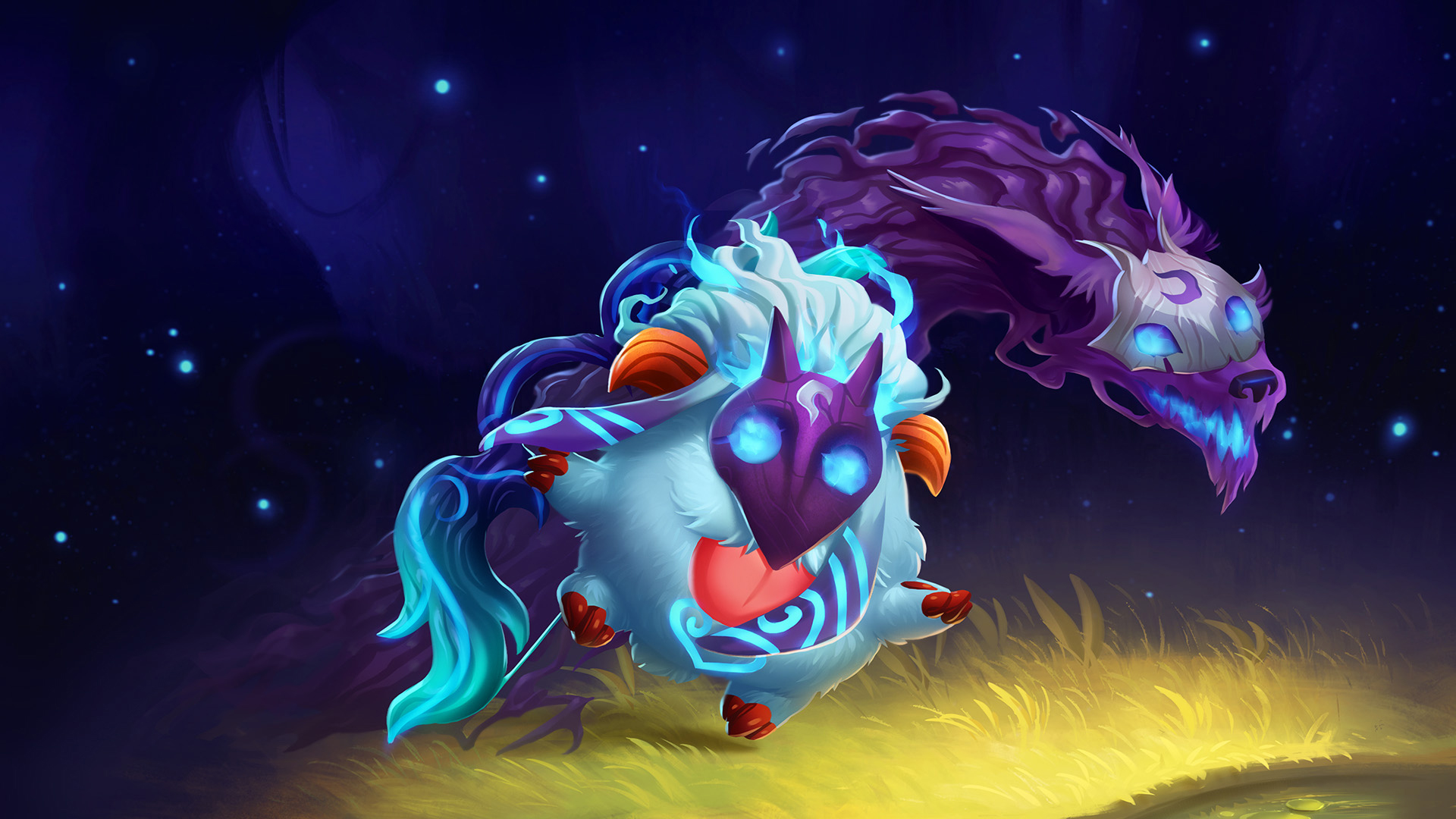 Kindred from League of Legends HD Wallpaper