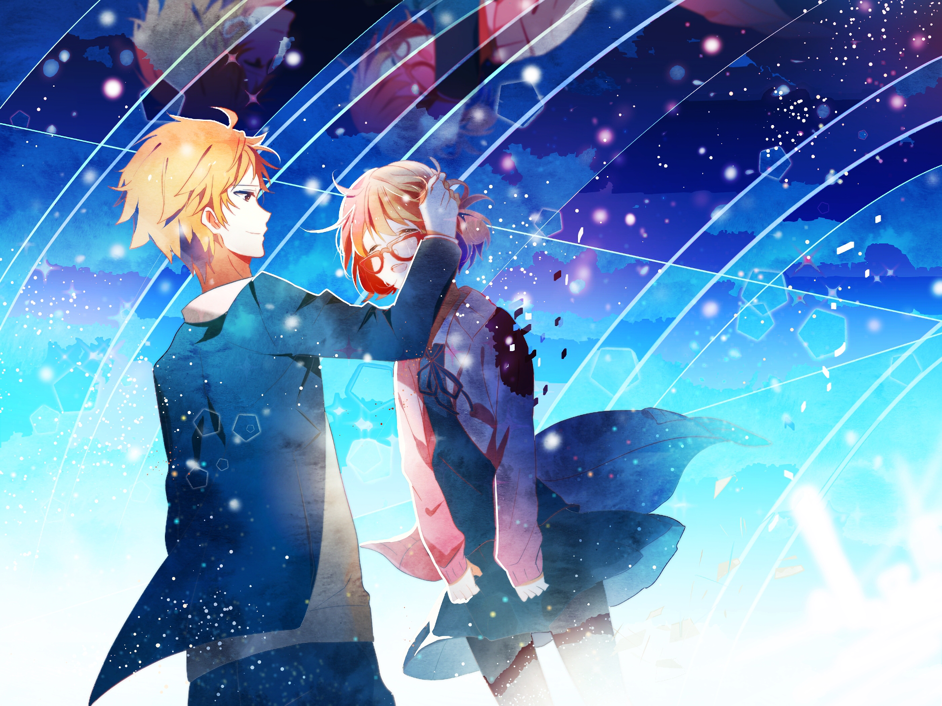 Akihito Kanbara and Mirai Kuriyama HD Wallpaper