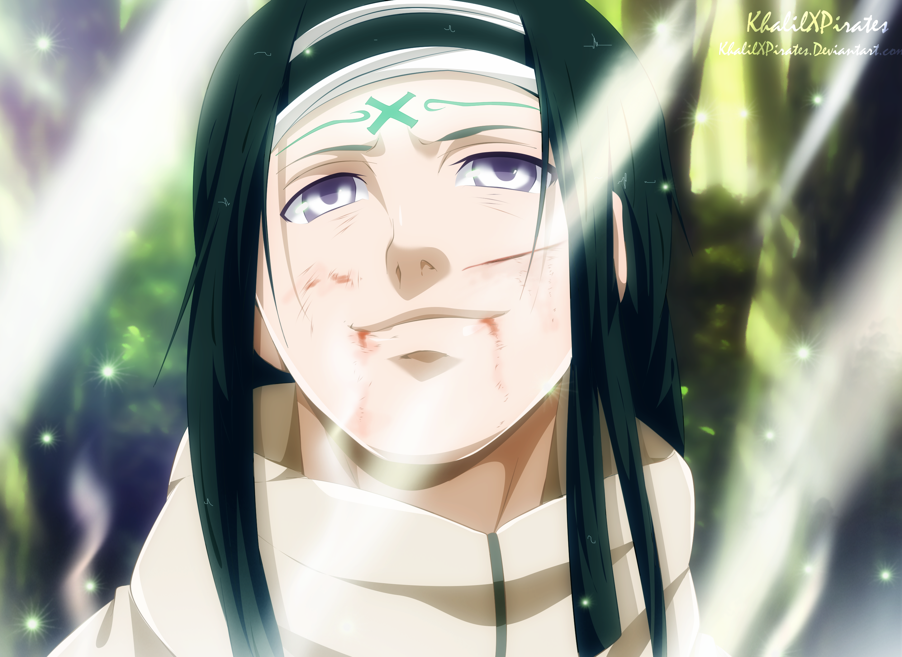 Neji Hyuga from Naruto HD Wallpaper