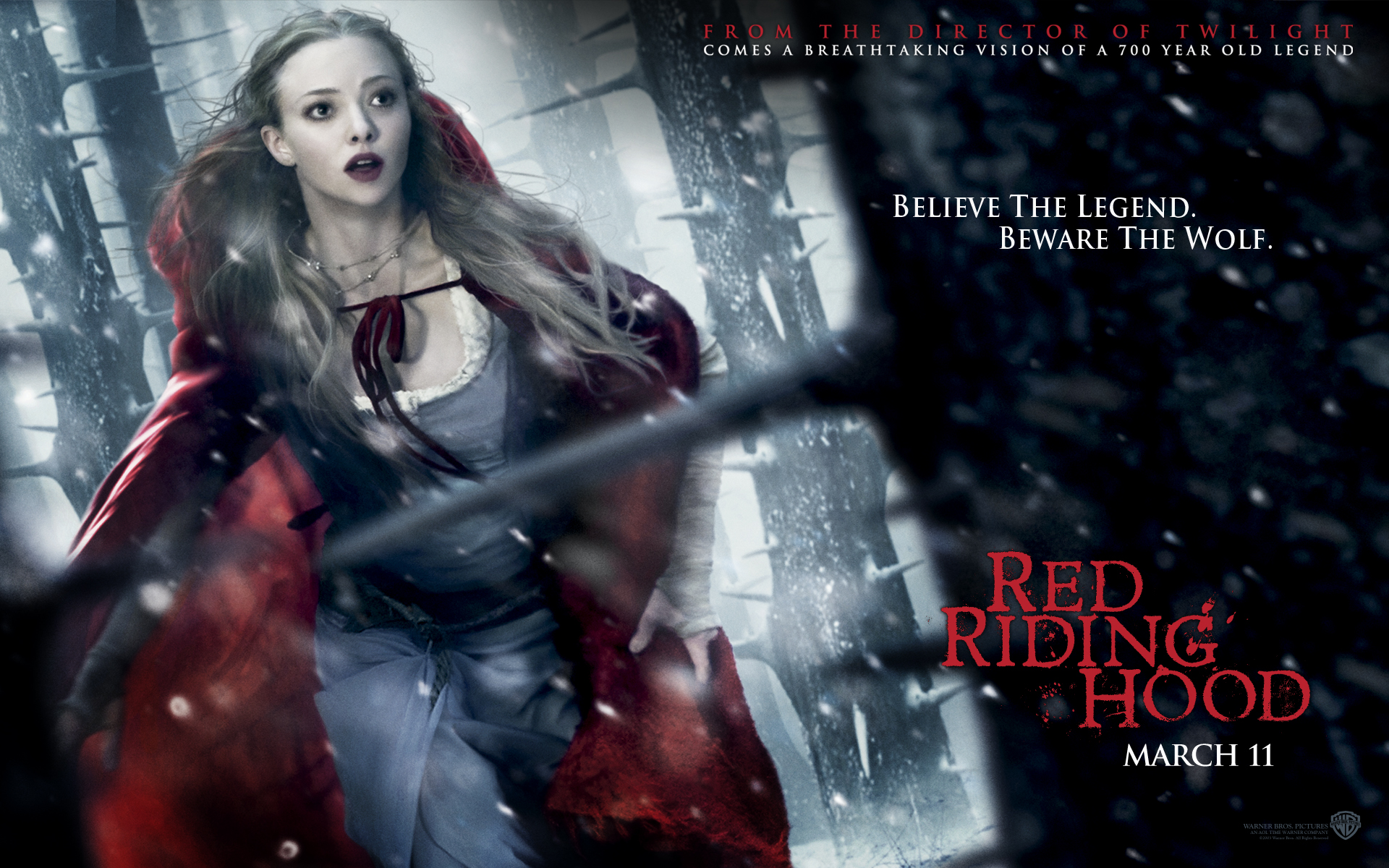 Red Riding Hood Movie Poster HD Wallpaper