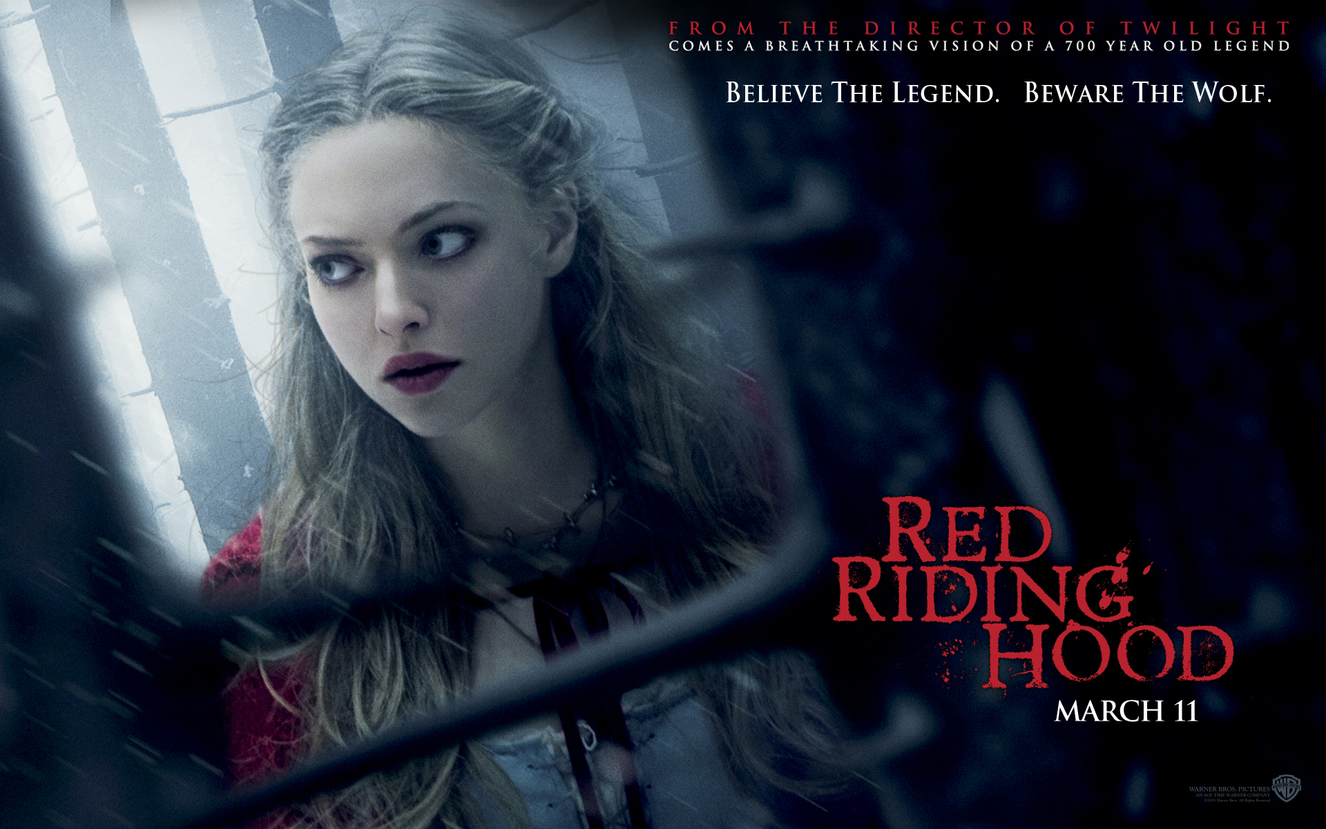 Red Riding Hood Movie Poster HD Wallpaper