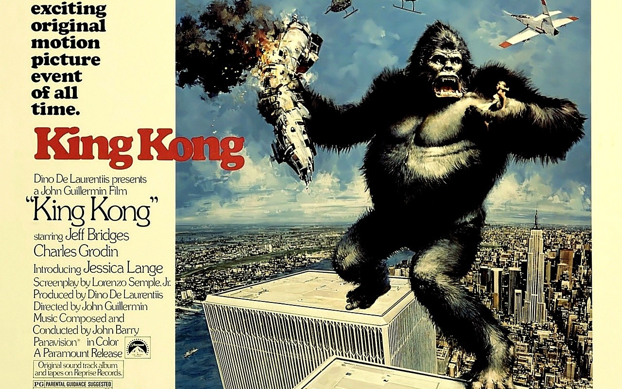 King Kong movie poster HD Wallpaper