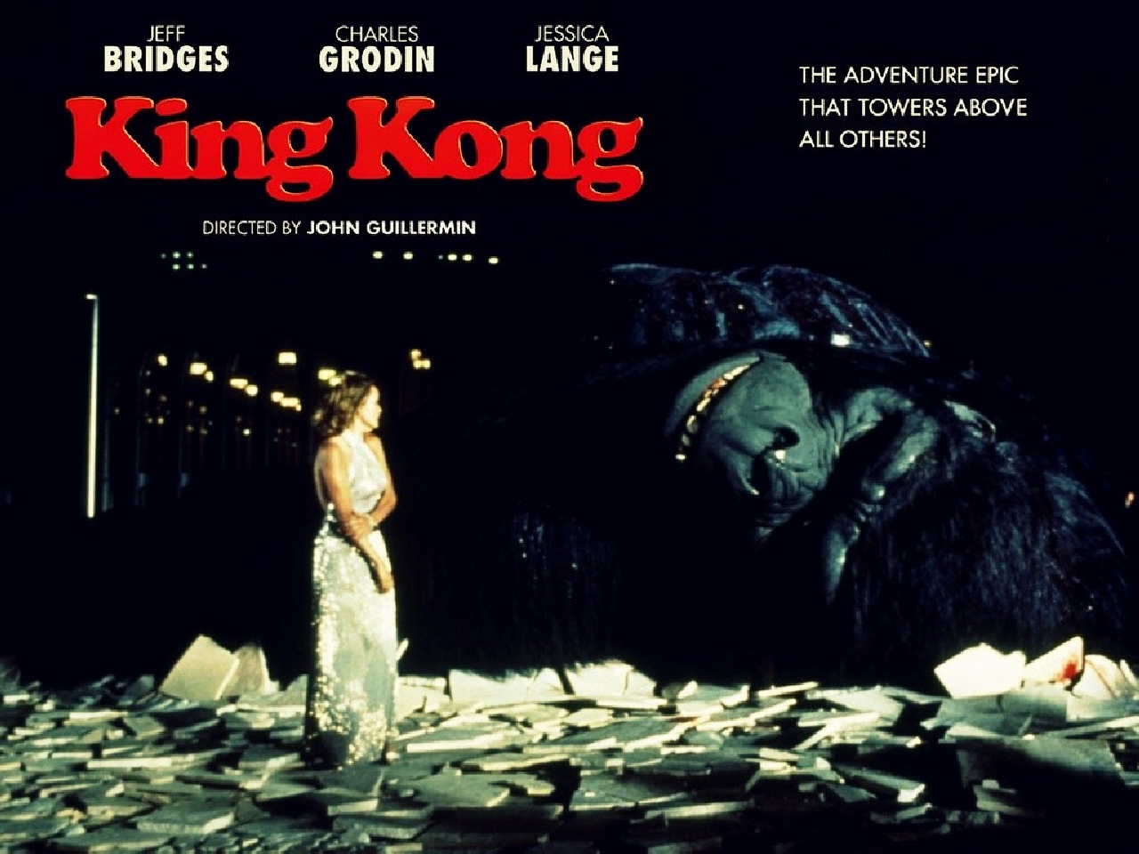 King Kong movie poster HD Wallpaper