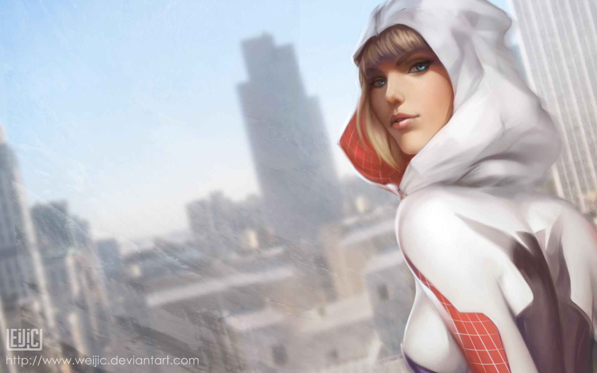 Gwen Stacy from Spider-Man HD Wallpaper