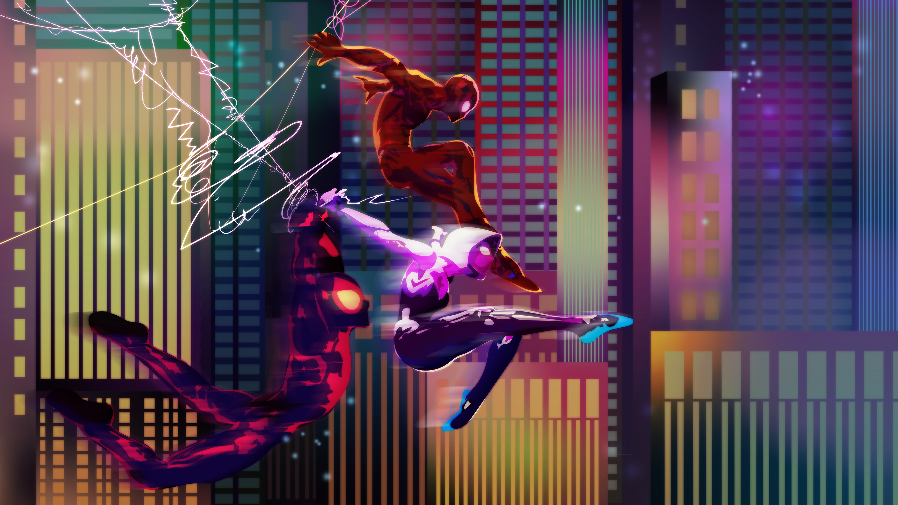 Spider-Man: Into the Spider-Verse Gwen Stacy HD Wallpaper