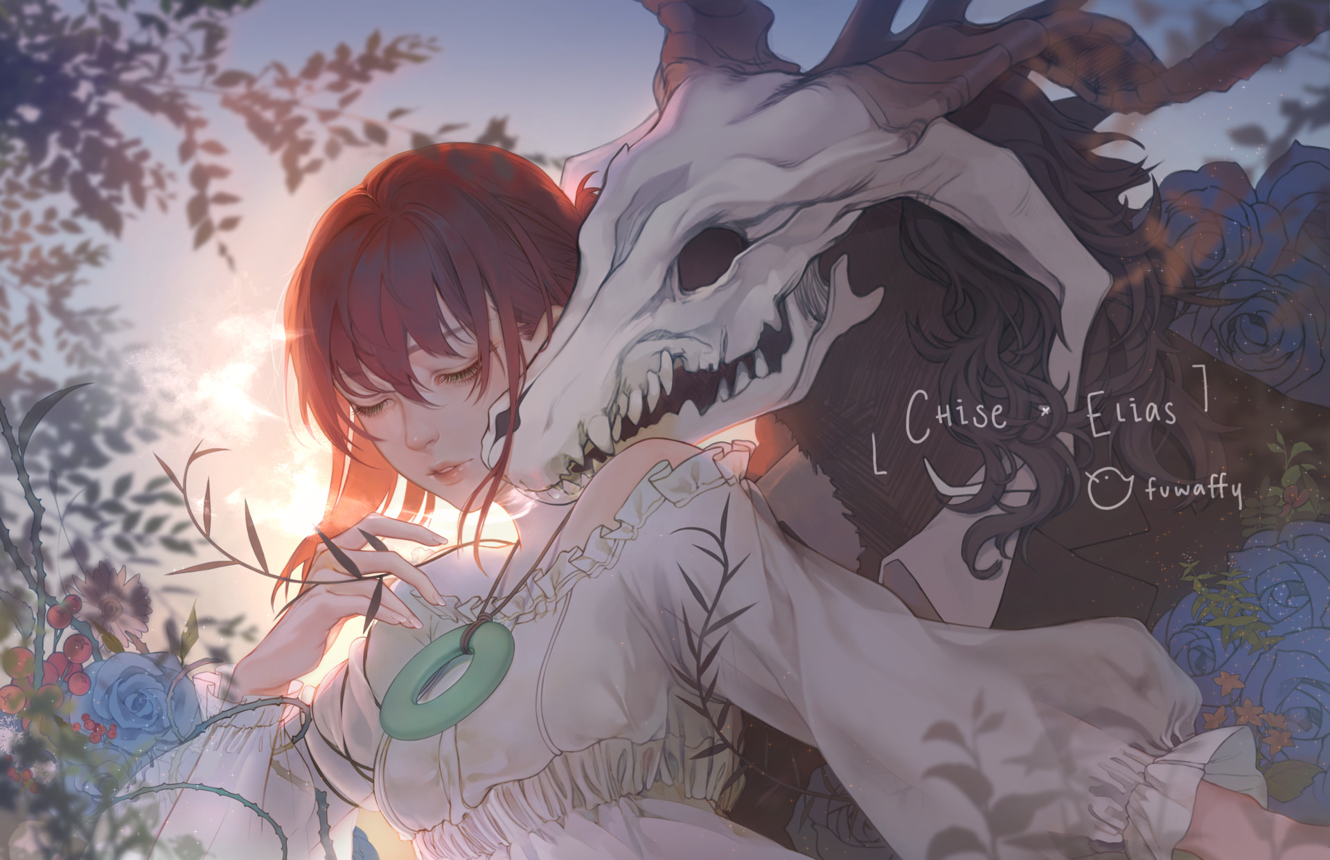 Chise Hatori and Elias Ainsworth HD Wallpaper
