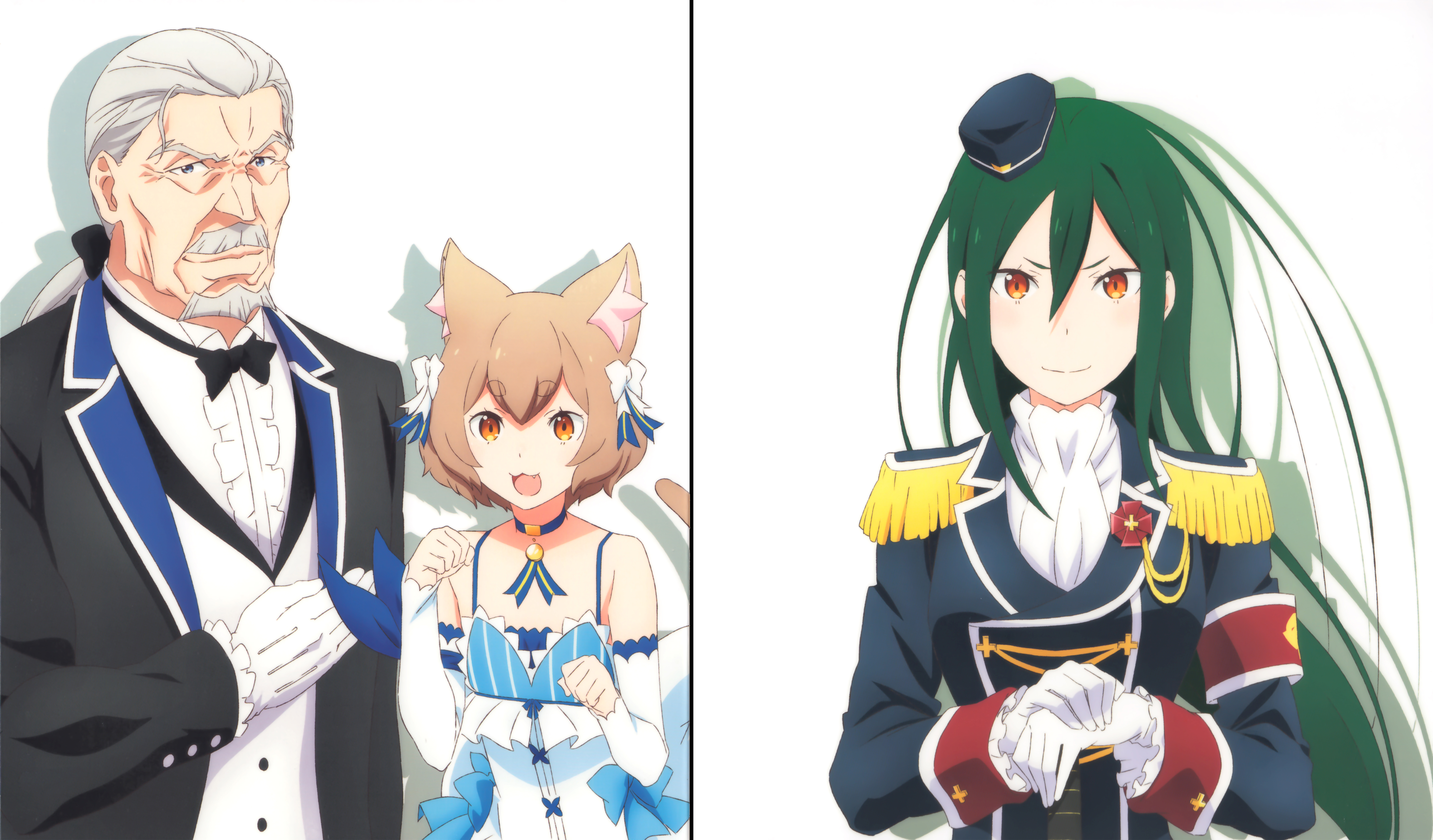 Re:Zero Crusch Karsten and Ferris Argyle HD Wallpaper