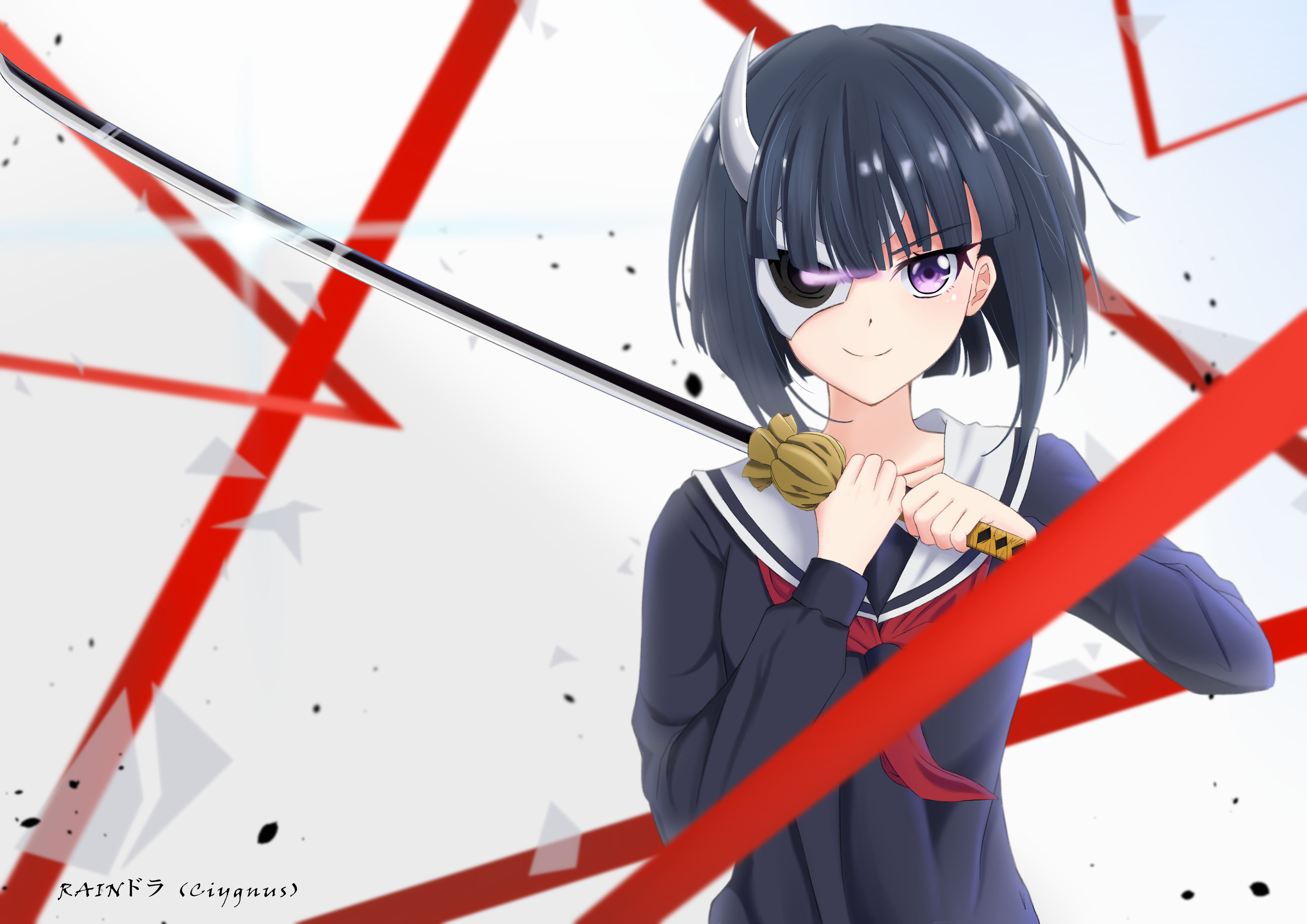 Rin Onigawara from Akudama Drive HD Wallpaper
