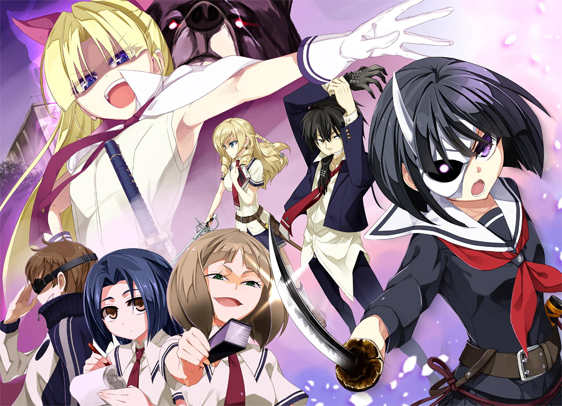 Rin Onigawara from The Unlimited: Hyōbu Kyōsuke HD Wallpaper