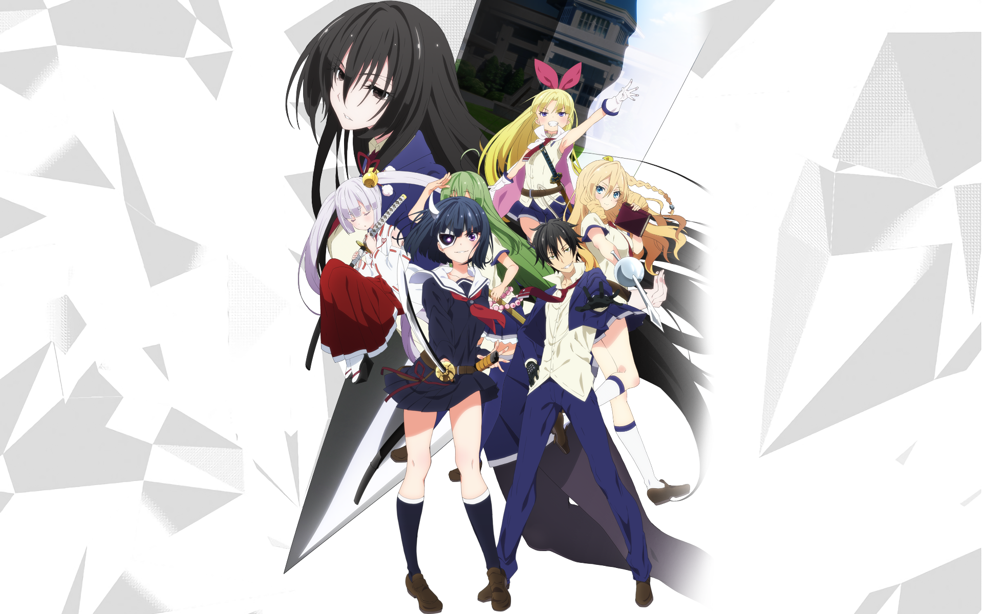 Rin Onigawara and friends from The Lost Village HD Wallpaper