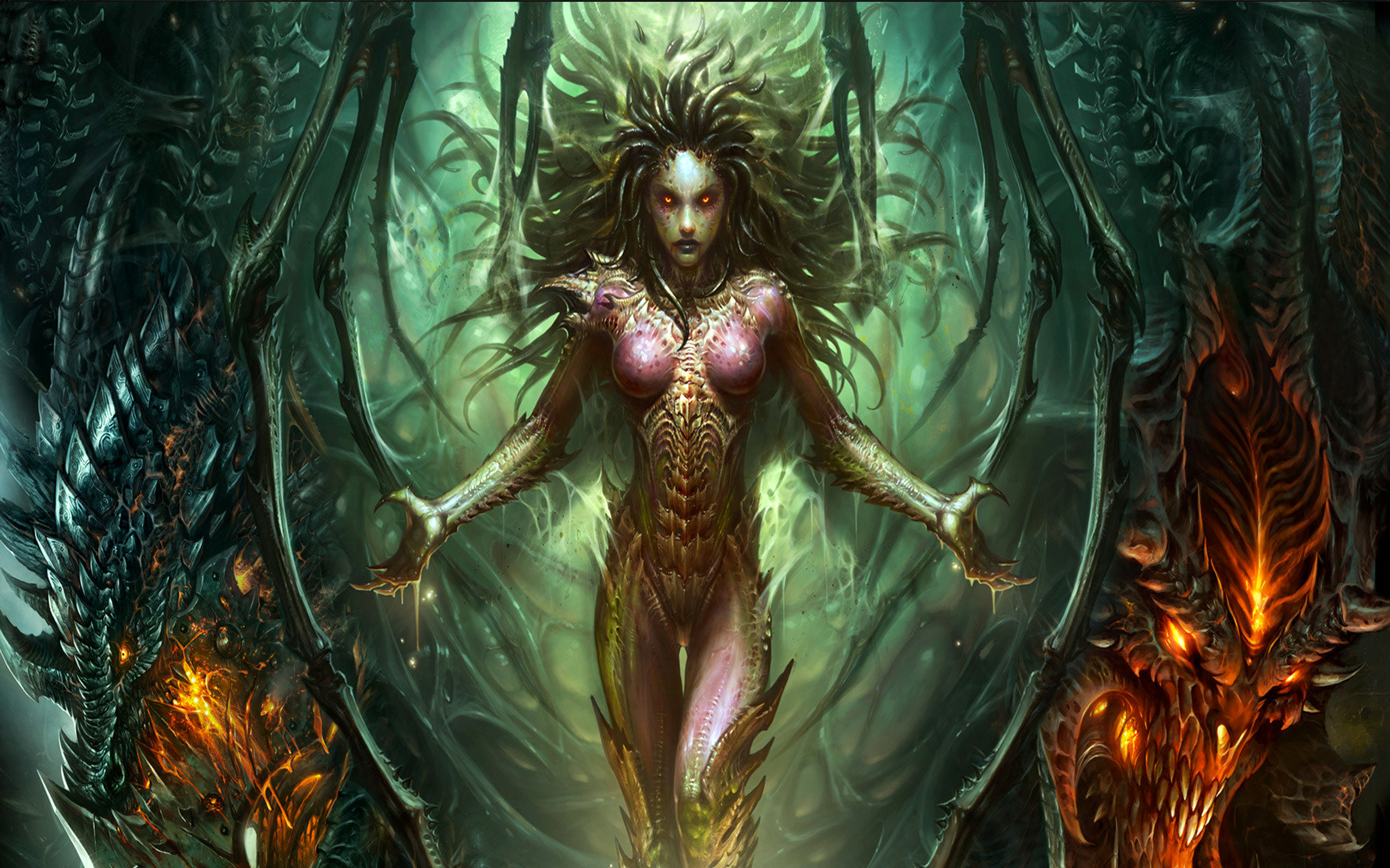 Sarah Kerrigan from StarCraft HD Wallpaper